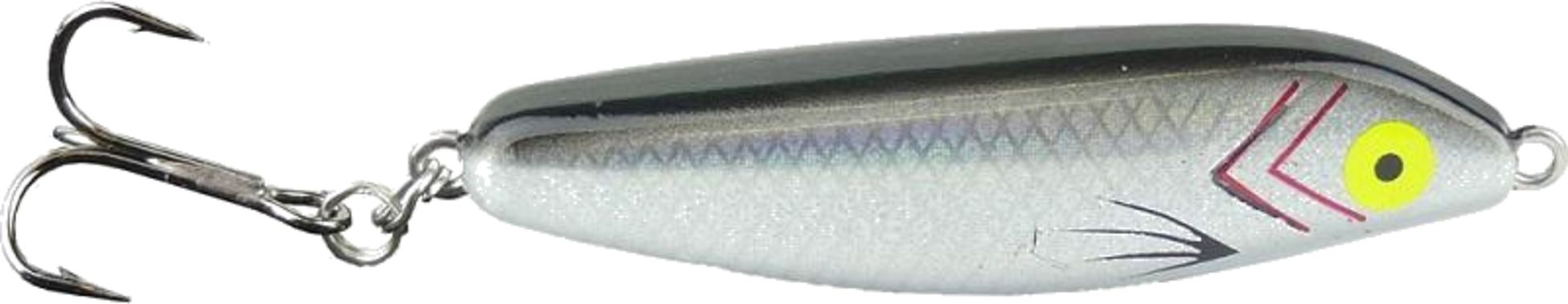 WIGGLER, Wiggler Vicke Silverprisma/svart 15g