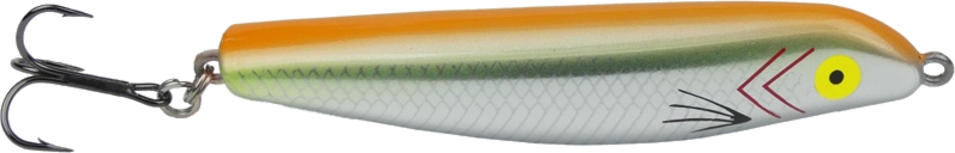 WIGGLER, Wiggler Vicke Slim Silver Prism Yellow Orange 18g