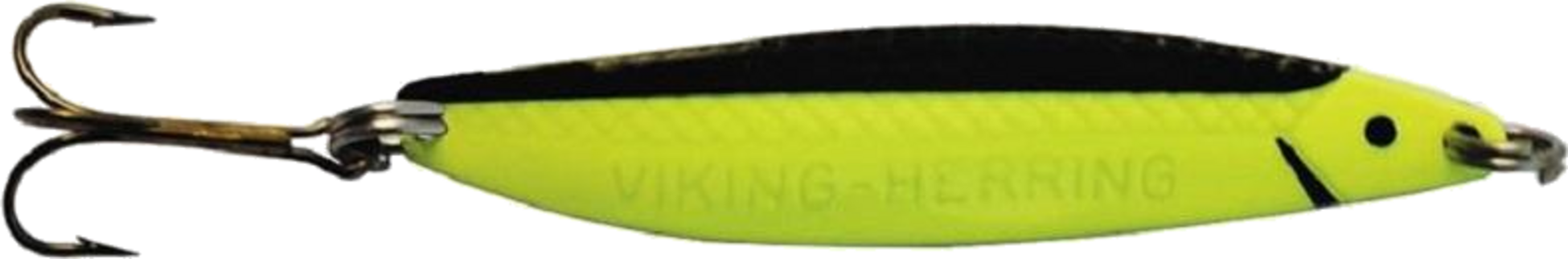 WIGGLER, Wiggler Viking Herring Gul/svart 13g