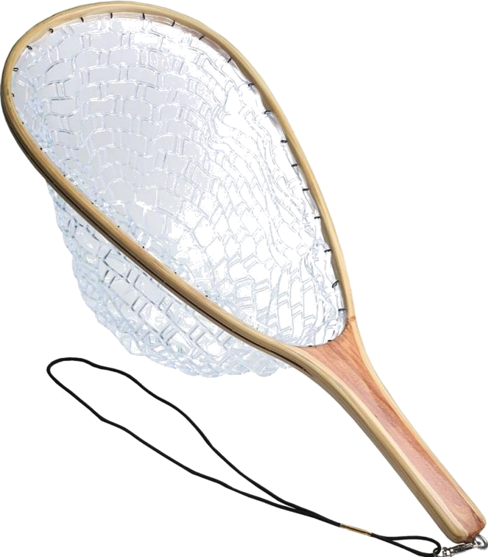 WIGGLER, Wiggler Wooden Net Catch  Release Rubber