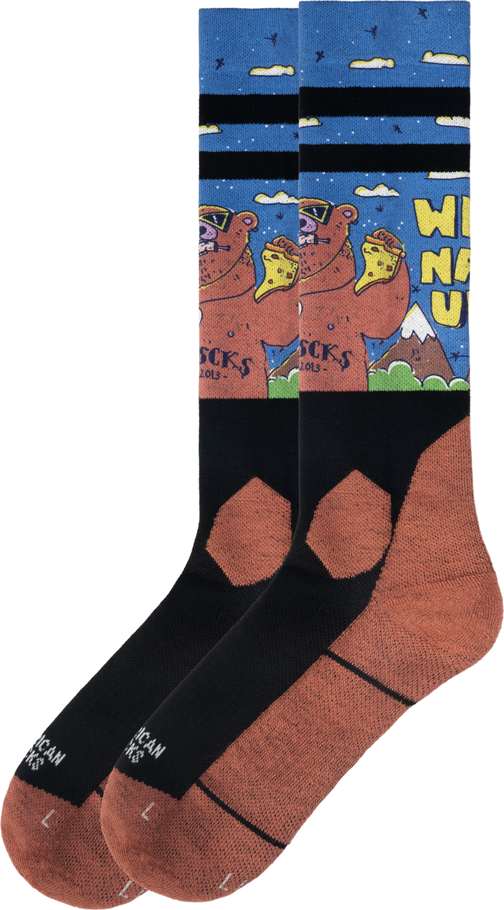 AMERICAN SOCKS, Wild Nature - Snow Socks