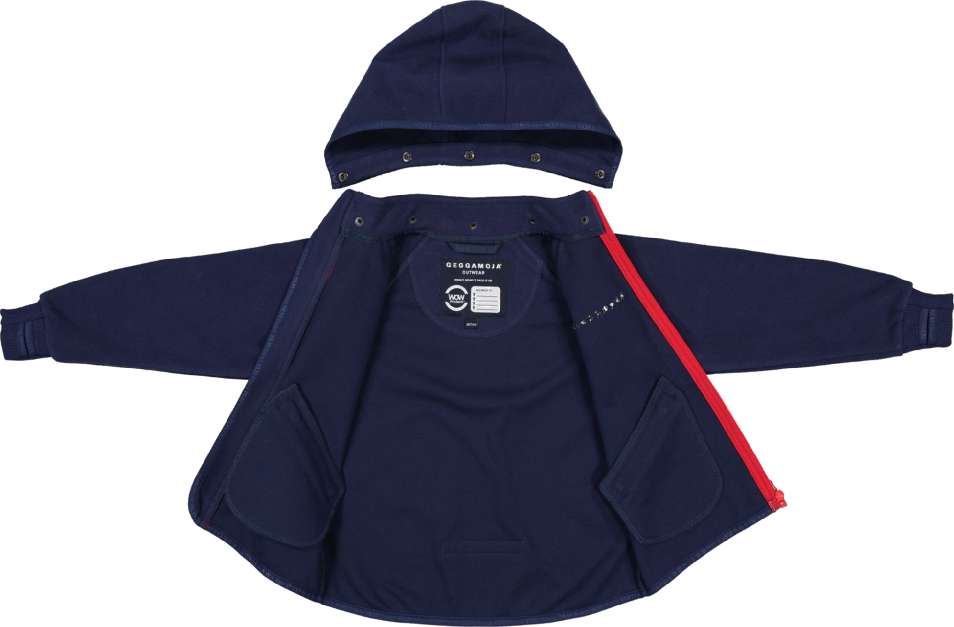 GEGGAMOJA, Wind Fleece Jacket