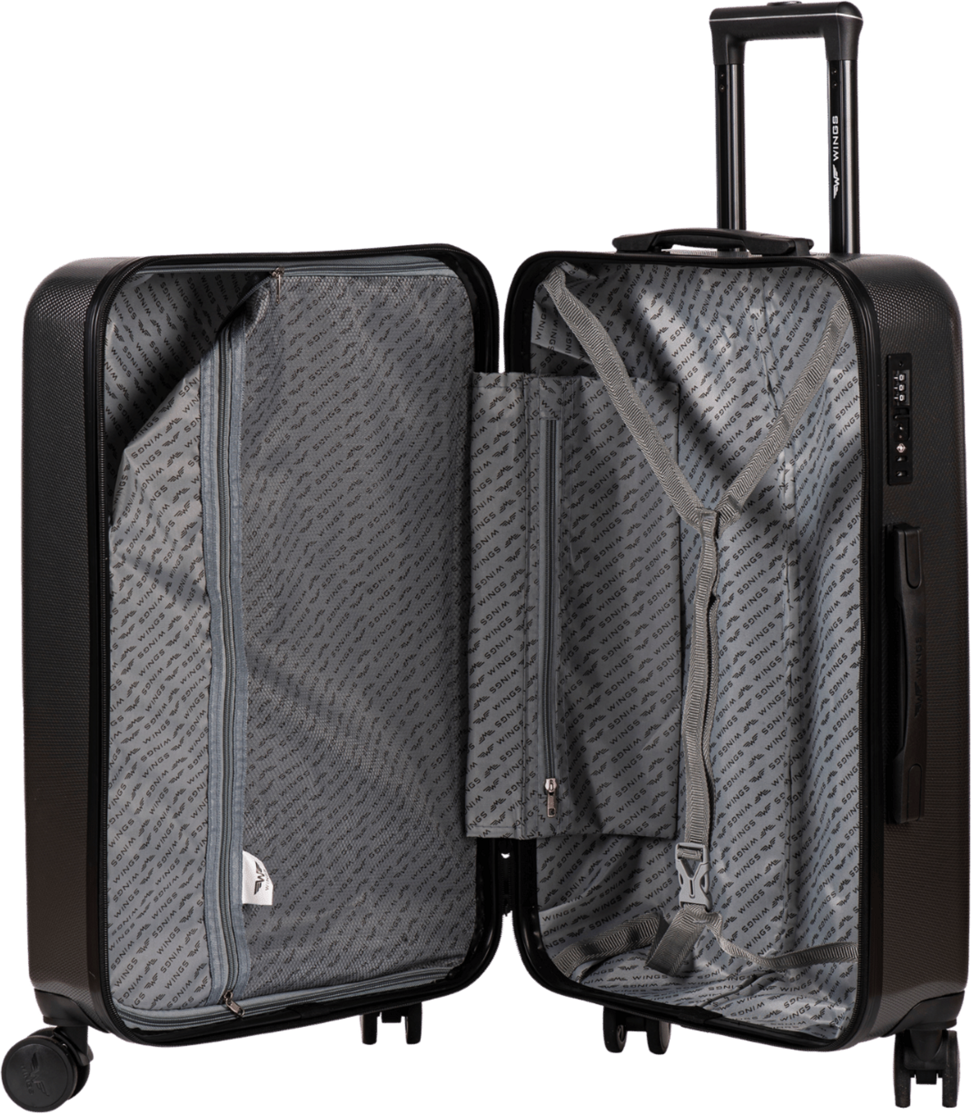 WINGS, Wings Medium Suitcase Pc Golden Eagle 24"