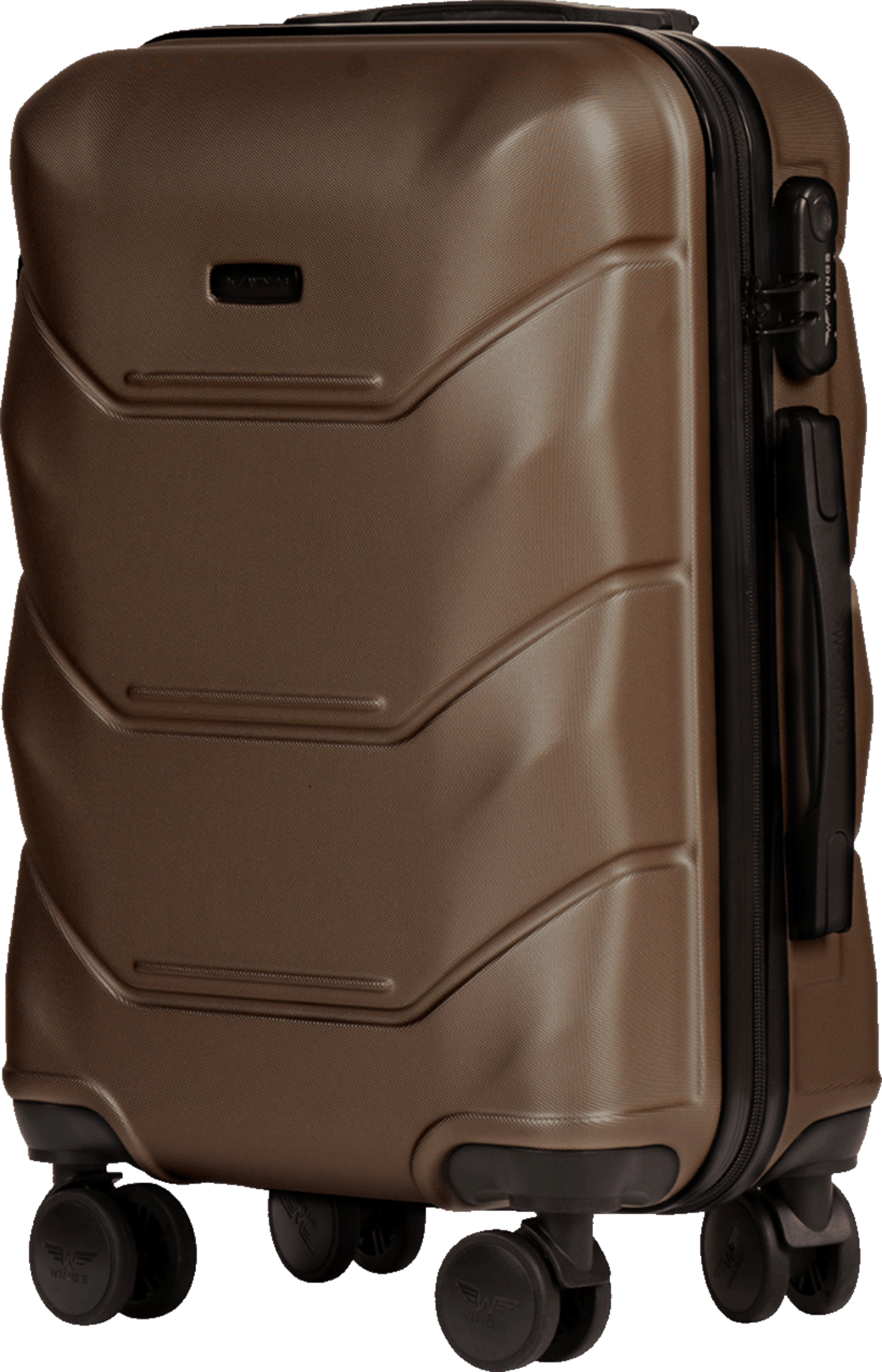 WINGS, Wings Peacock 3.0 20" Cabin Suitcase - Coffee