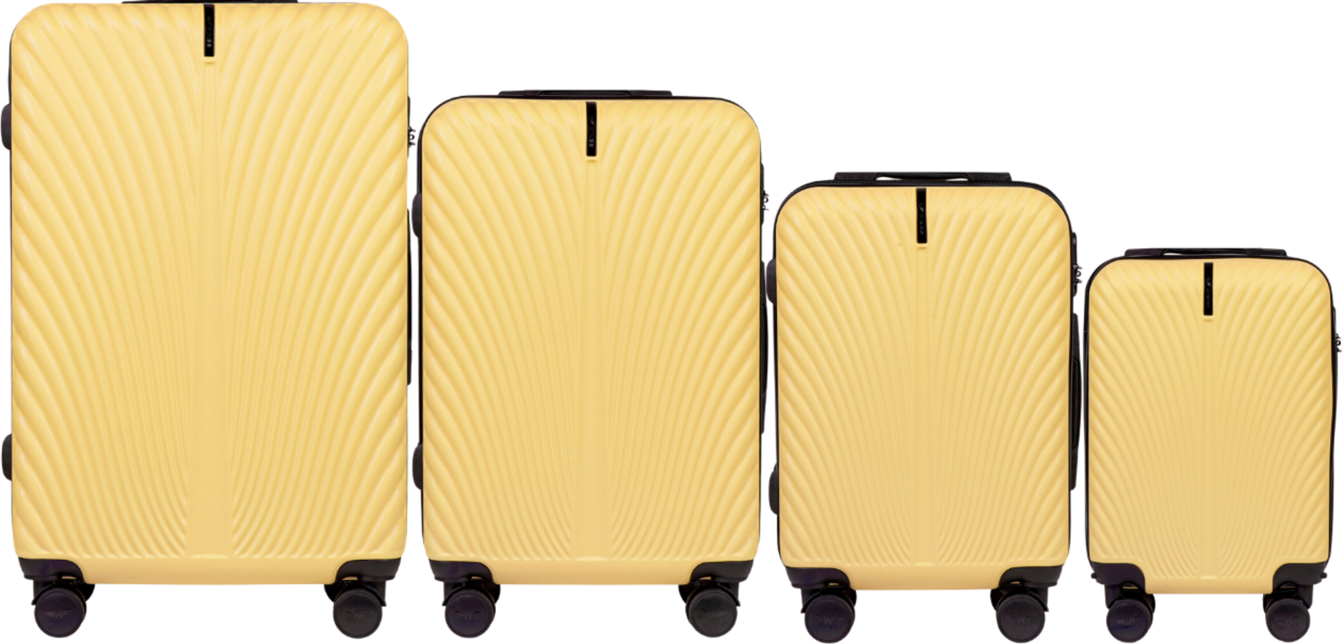 WINGS, Wings Swan 4-piece Luggage Set