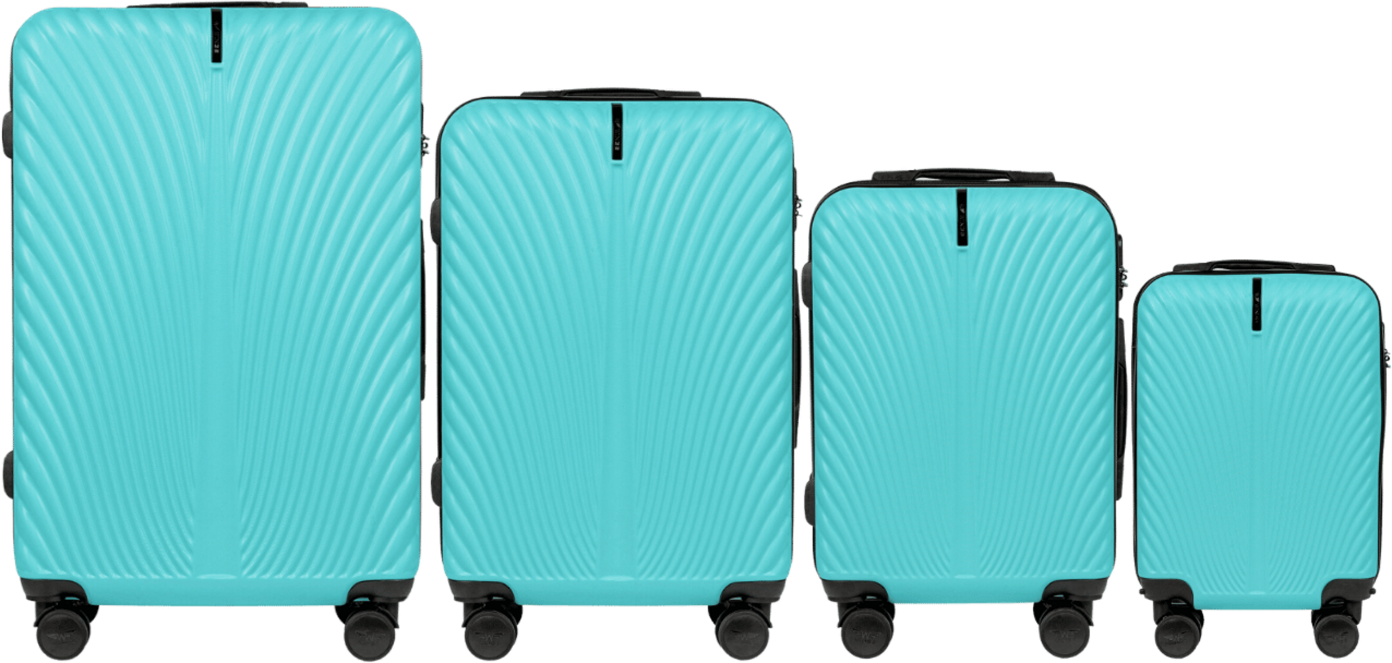 WINGS, Wings Swan 4-piece Luggage Set