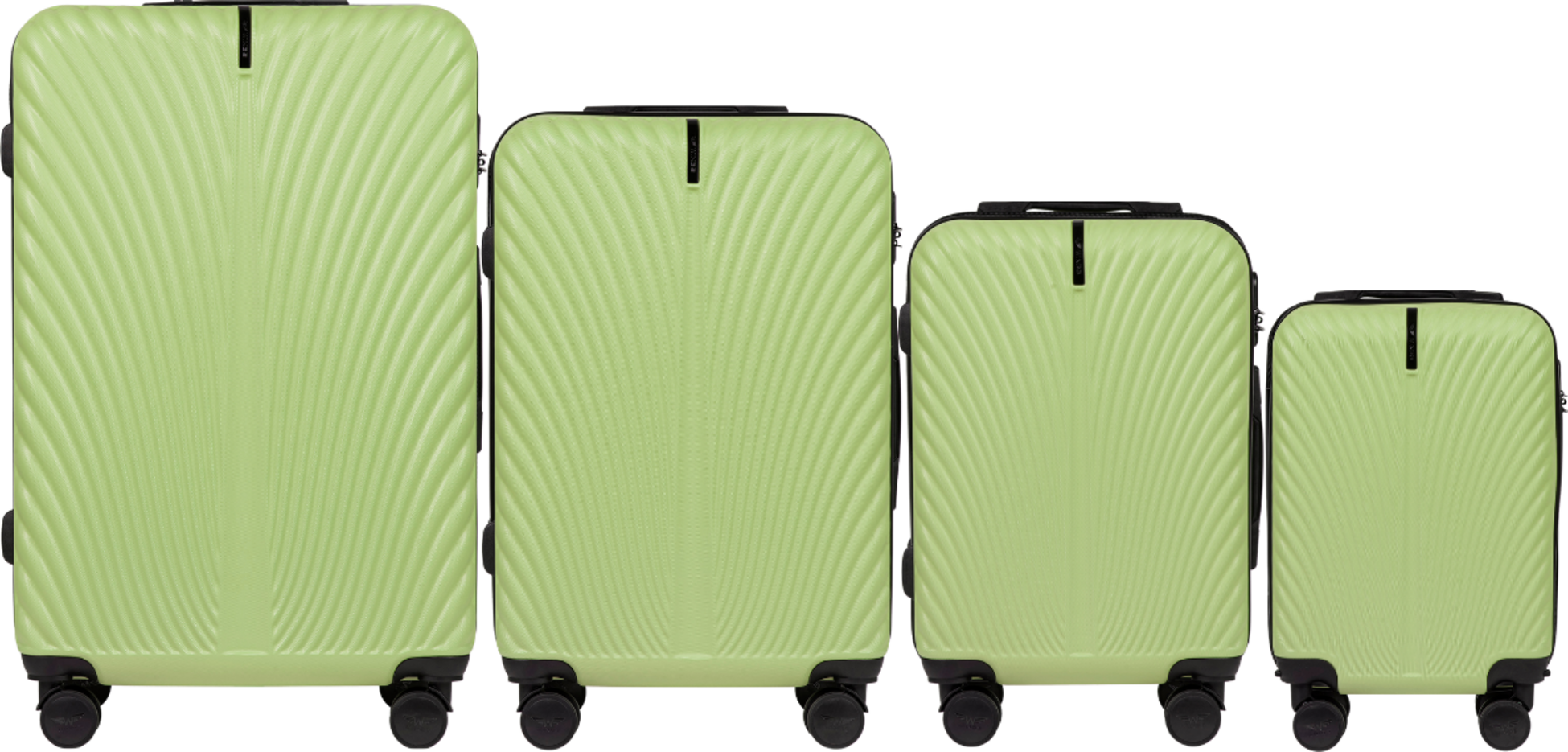 WINGS, Wings Swan 4-piece Luggage Set