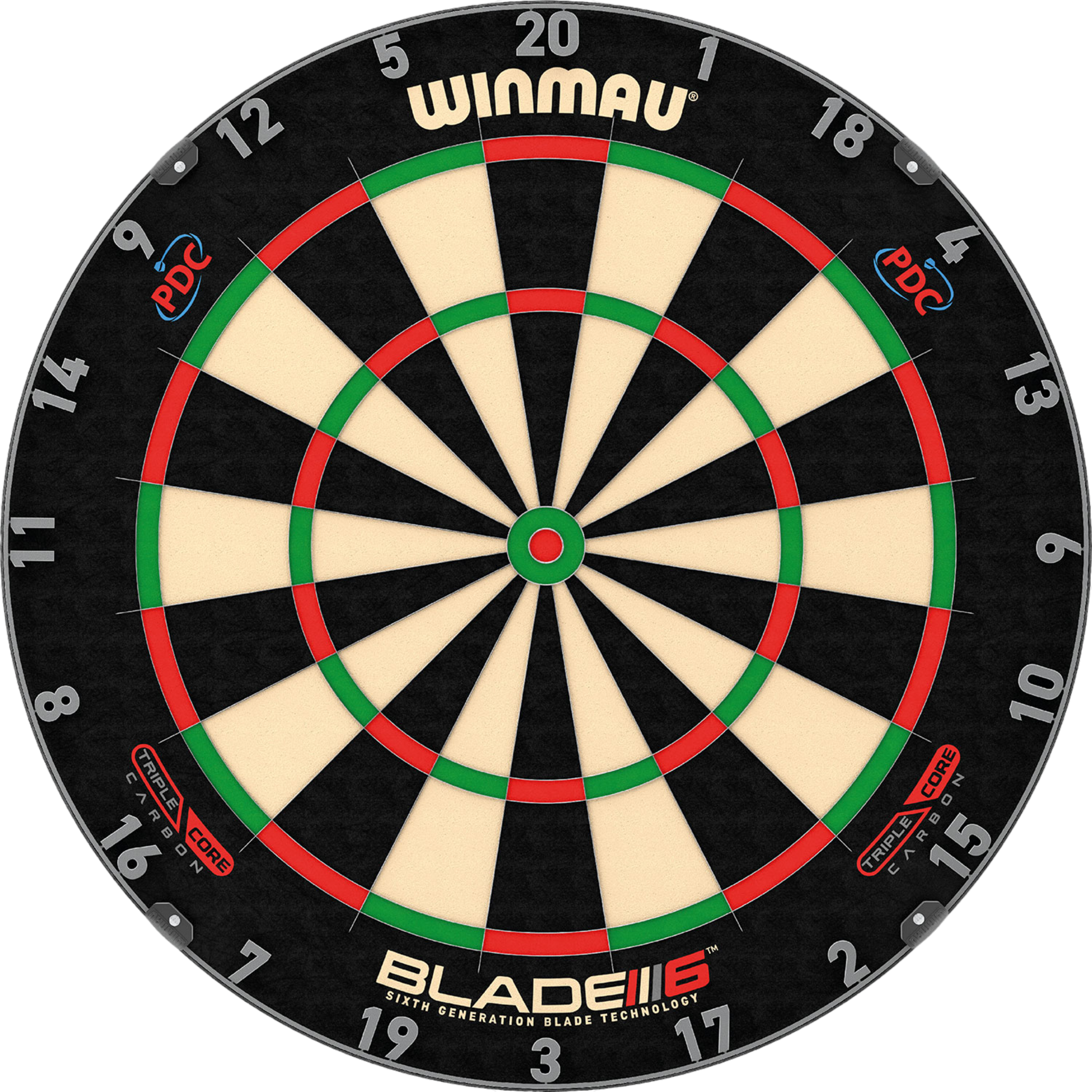 WINMAU, Winmau Blade 6 Triple Core Dartboard