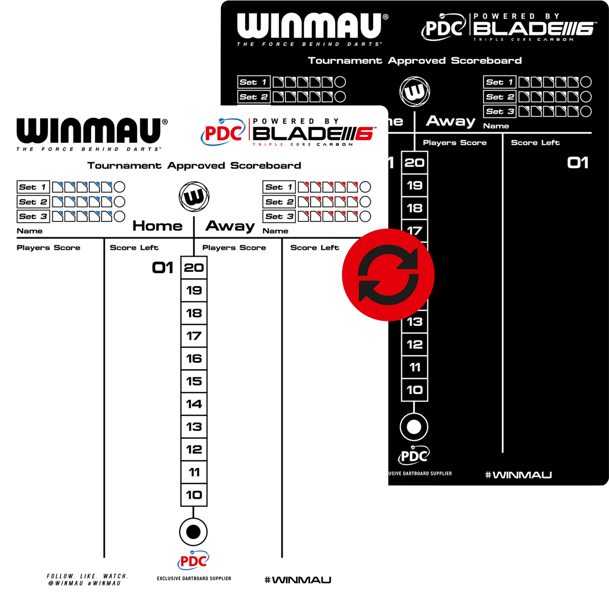 WINMAU, Winmau Dart Scoreboard