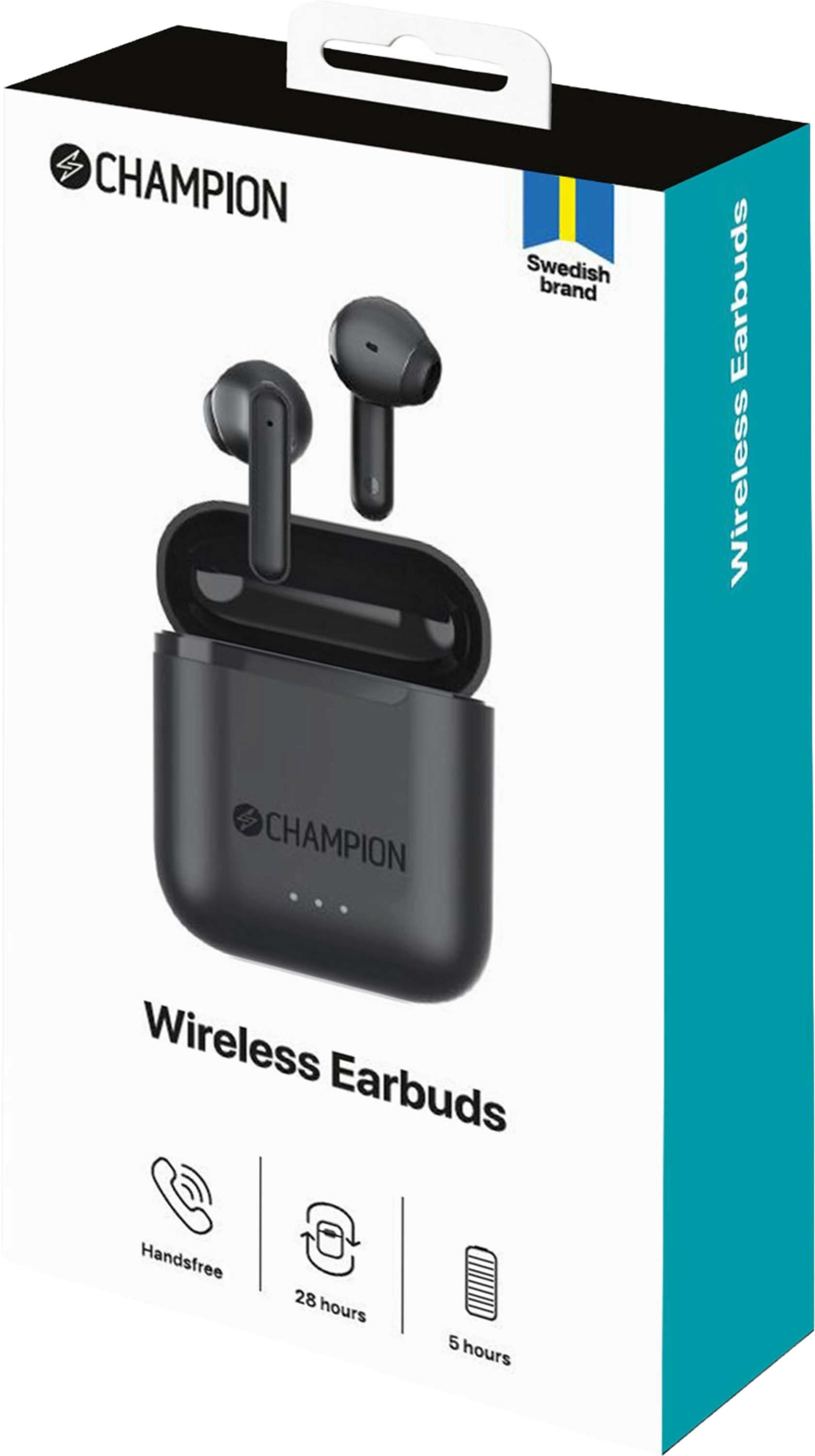 CHAMPION NORDIC, Wireless Earbuds