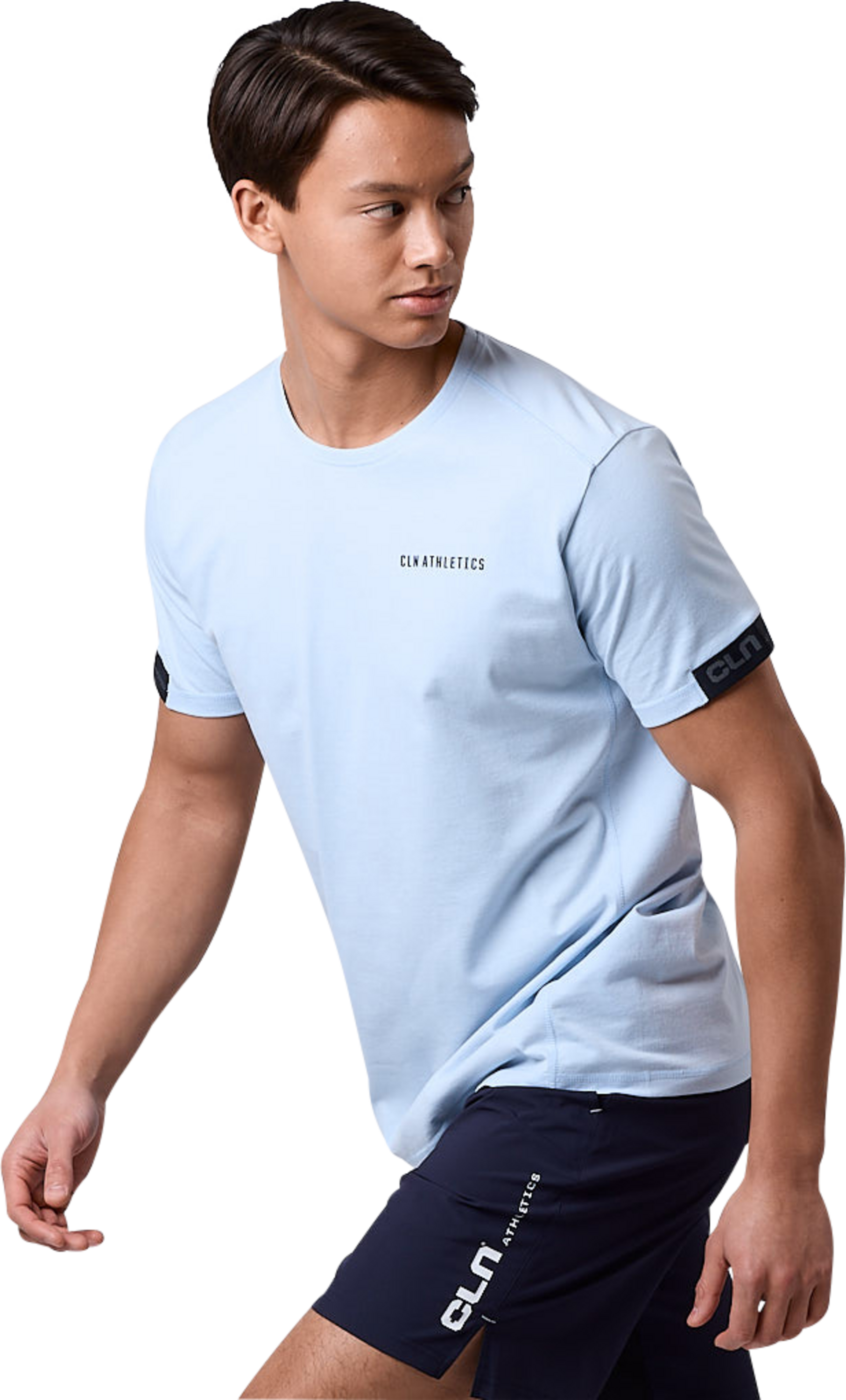 CLN ATHLETICS, Wolf T-shirt Sky Blue