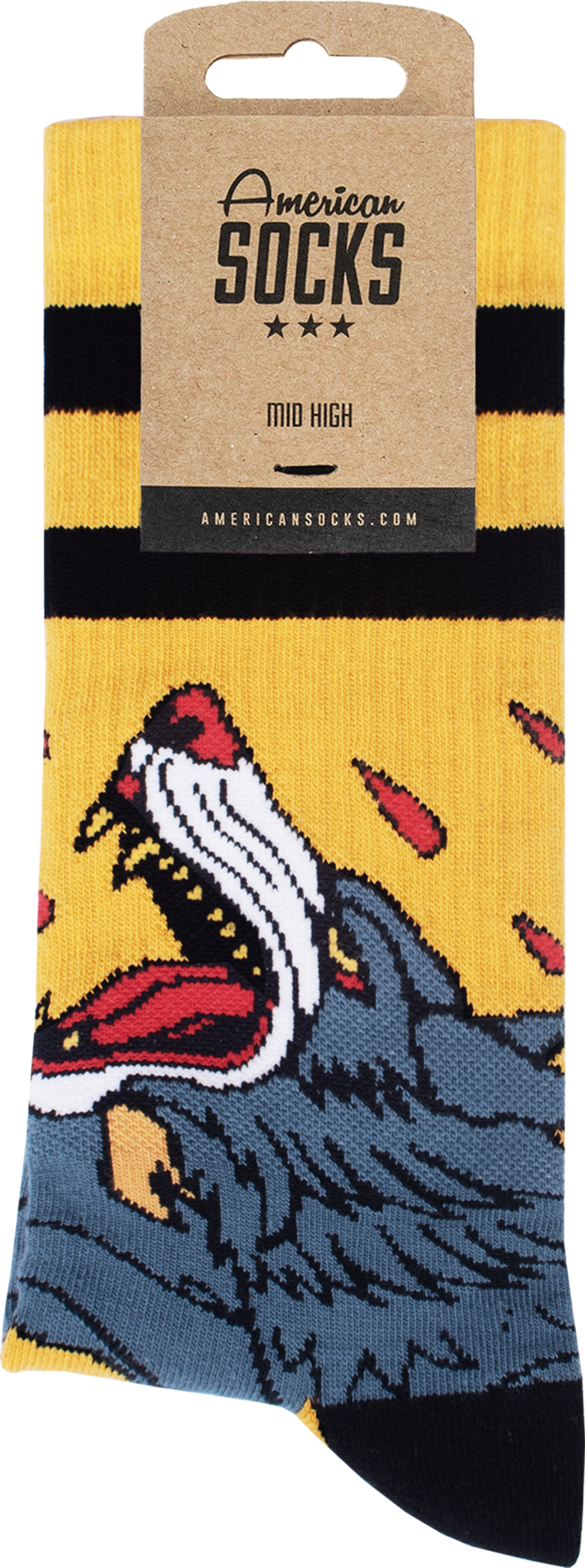 AMERICAN SOCKS, Wolfpack - Mid High