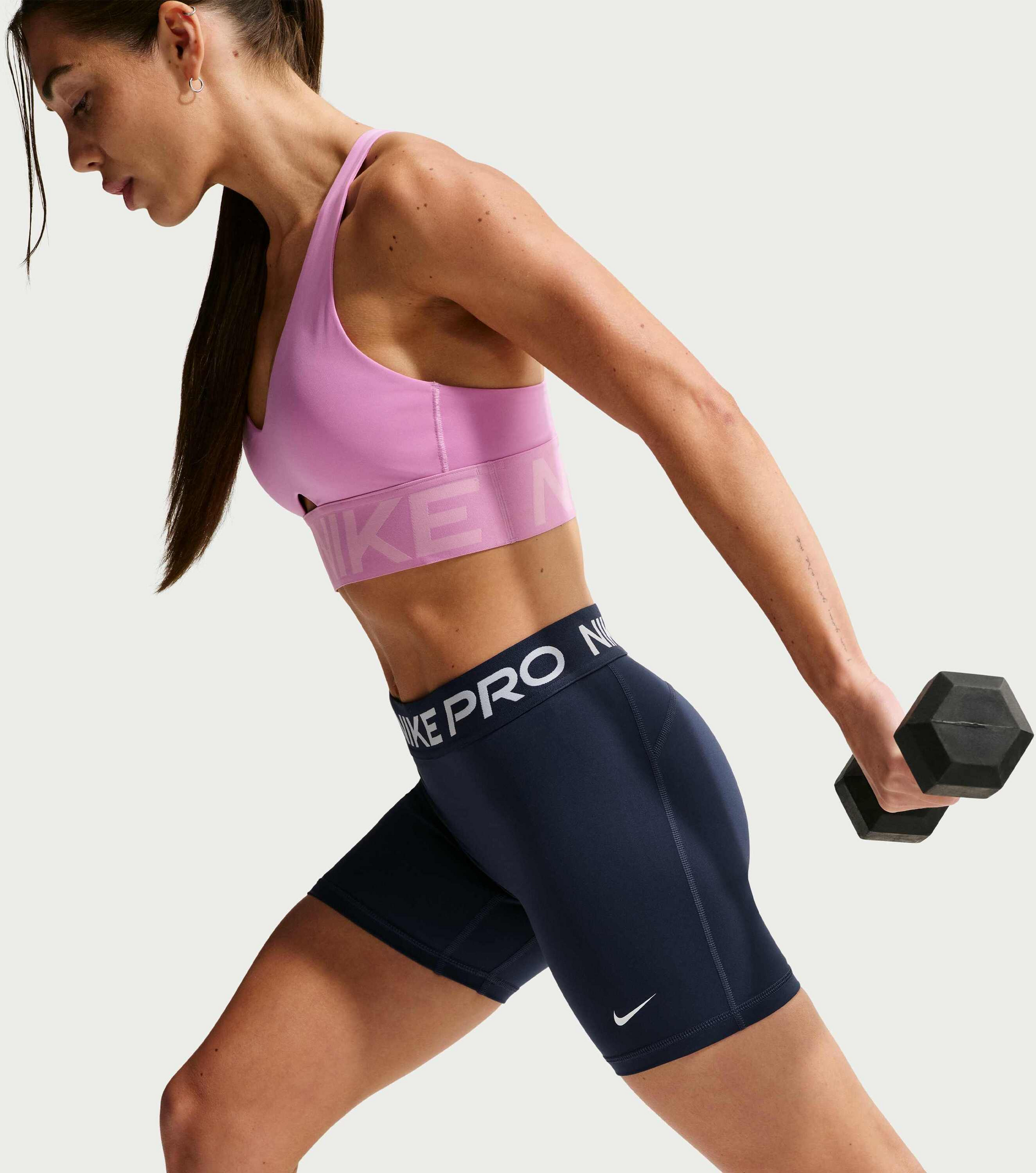 NIKE, Women's 12.5cm (approx.) Mid-rise Shorts Pro 365