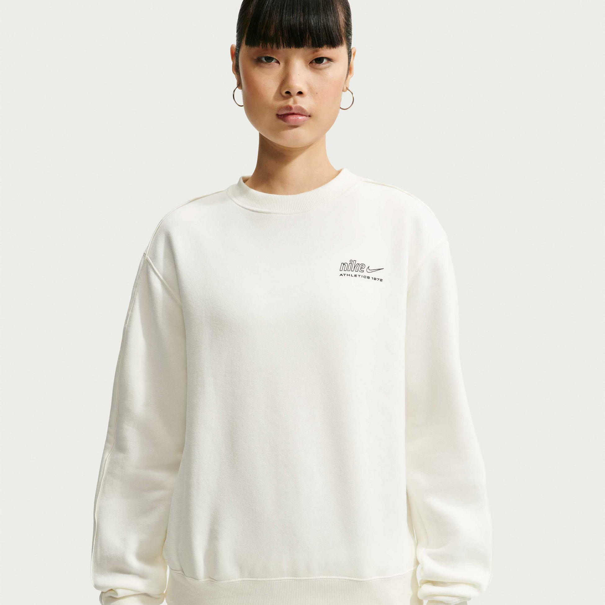 NIKE, Women's Athletic Department" Crew" Studio Fleece Medium Weight 'graphic Pack'