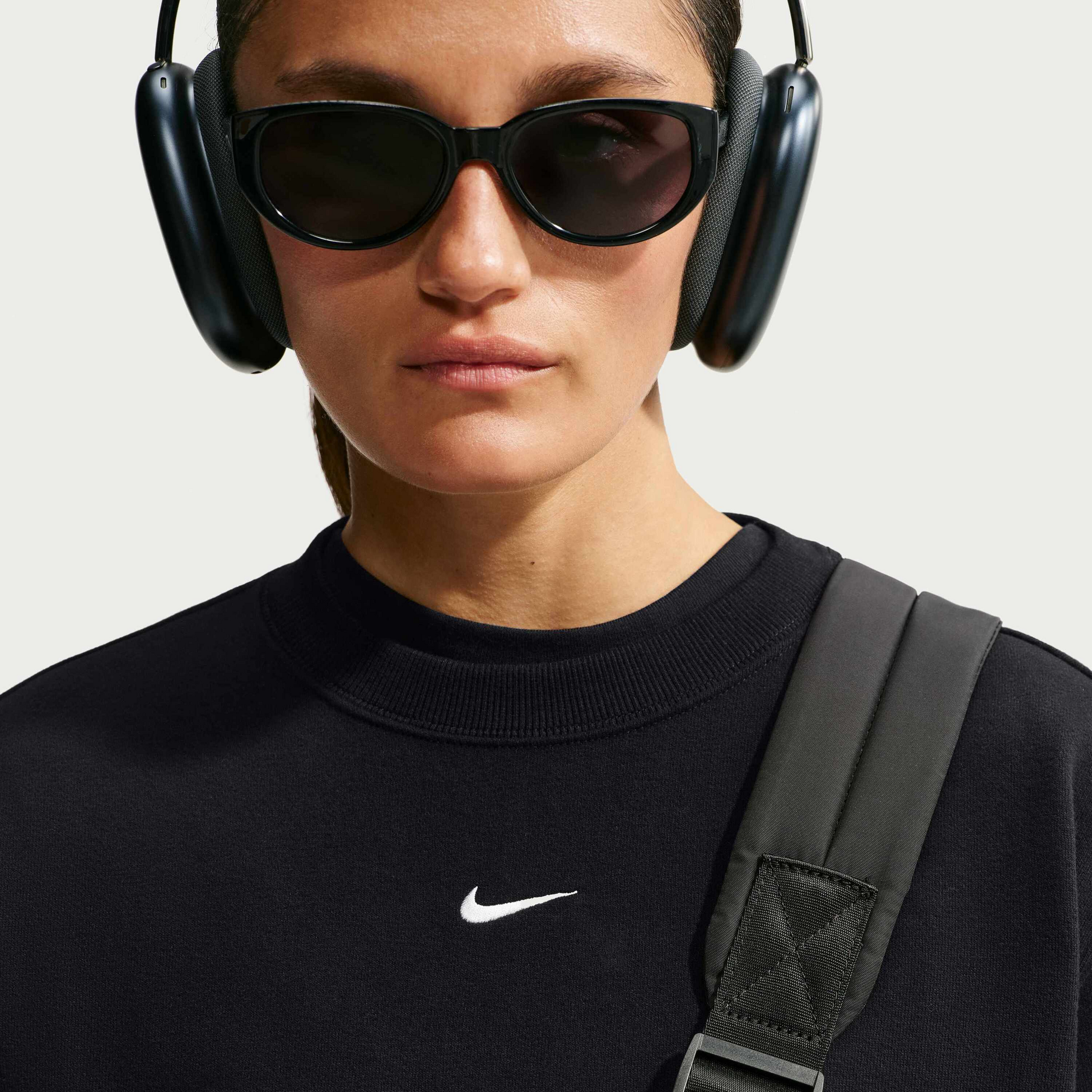 NIKE, Women's Crew Studio Fleece Lightweight 'french Terry'