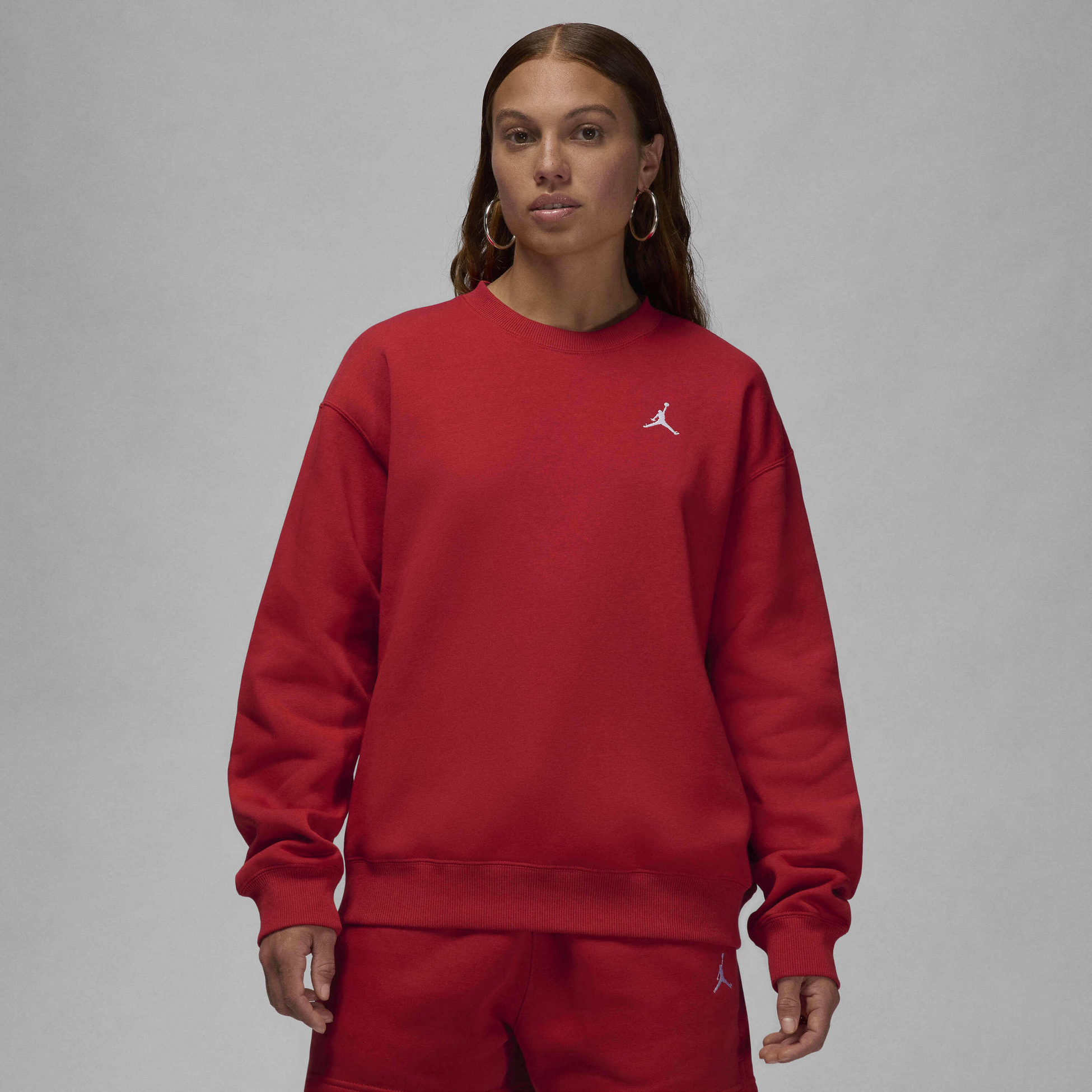 JORDAN, Women's Crew-neck Sweatshirt Jordan Brooklyn Fleece