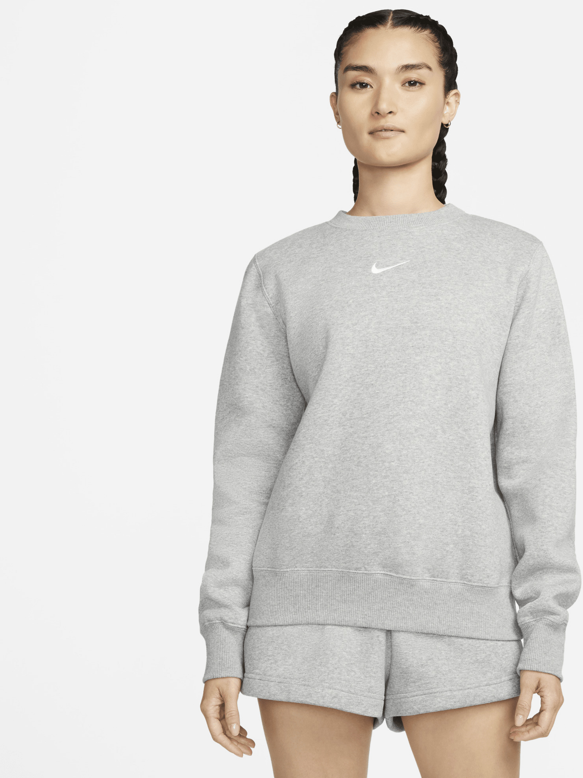 NIKE, Women's Crew-neck Sweatshirt Sportswear Phoenix Fleece