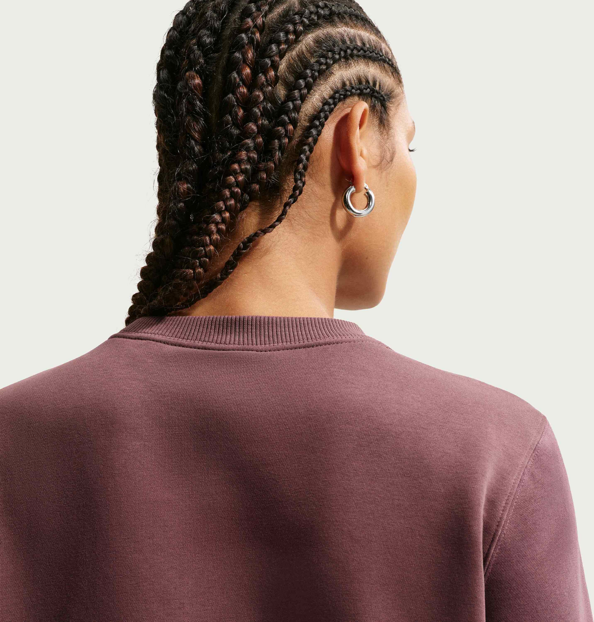 NIKE, Women's Crew-neck Sweatshirt Sportswear Phoenix Fleece