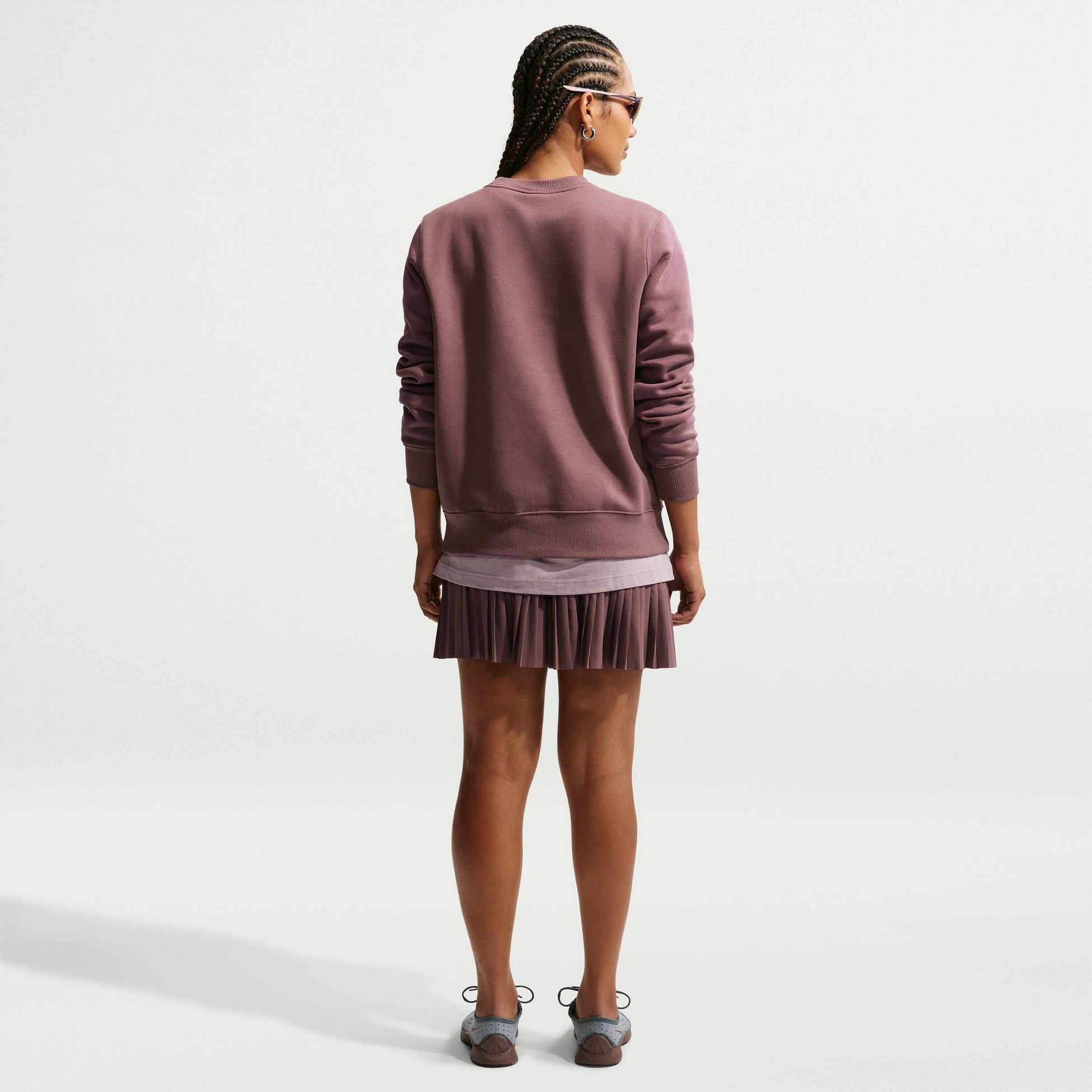 NIKE, Women's Crew-neck Sweatshirt Sportswear Phoenix Fleece