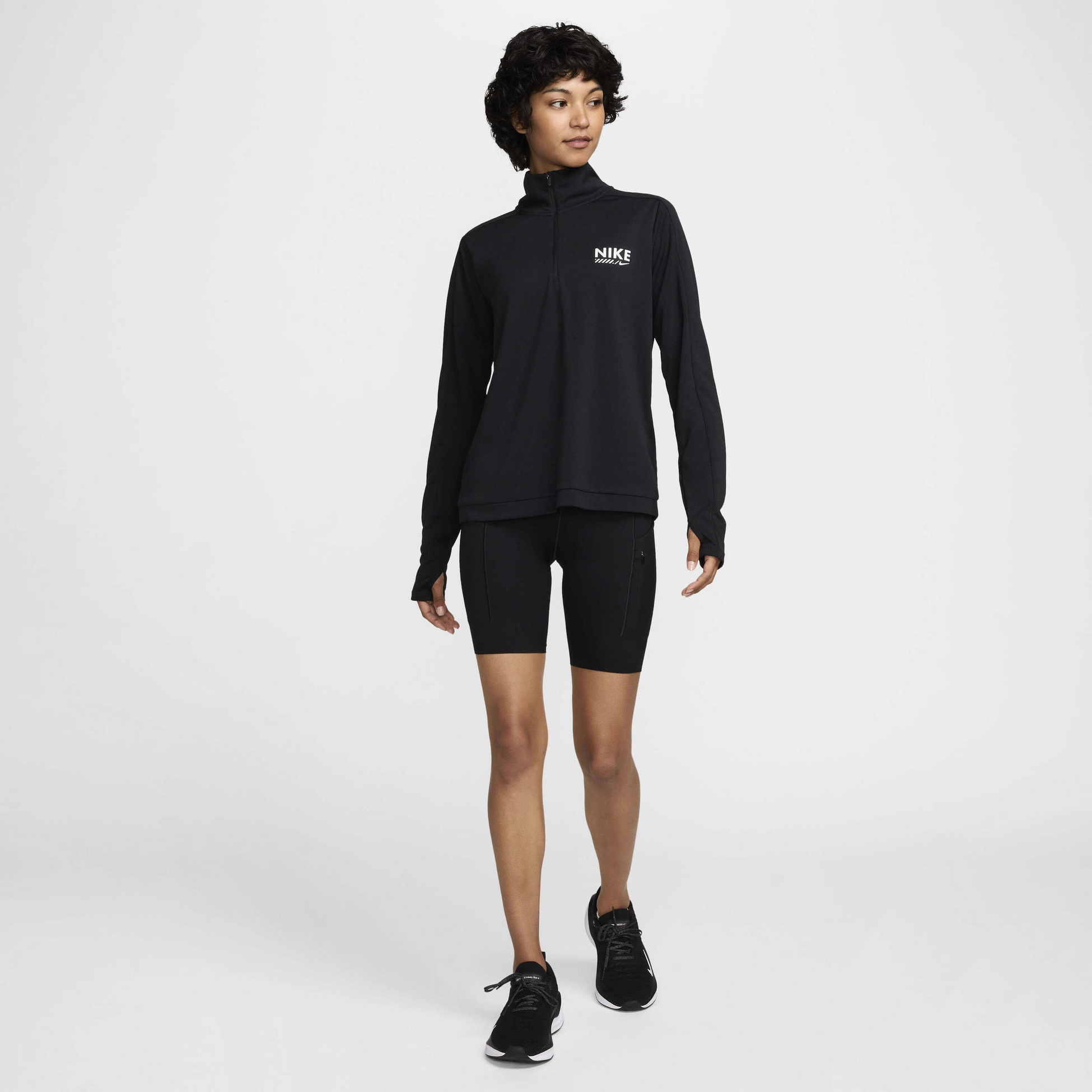 NIKE, Women's Dri-fit 1/4-zip Running Top Pacer