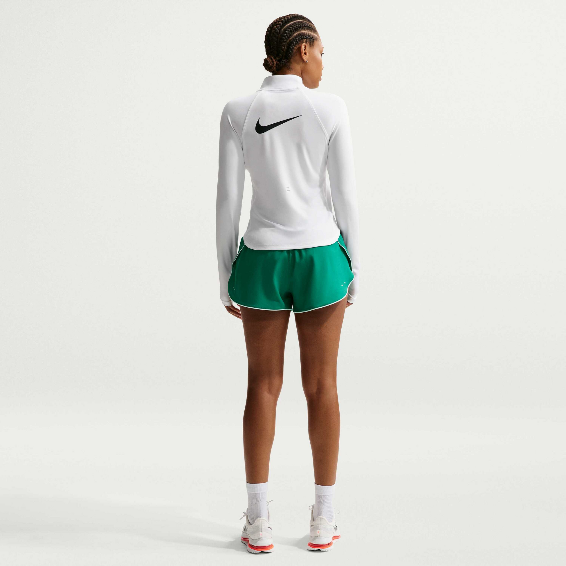 NIKE, Women's Dri-fit 1/4-zip Running Top Tempo Swoosh Run