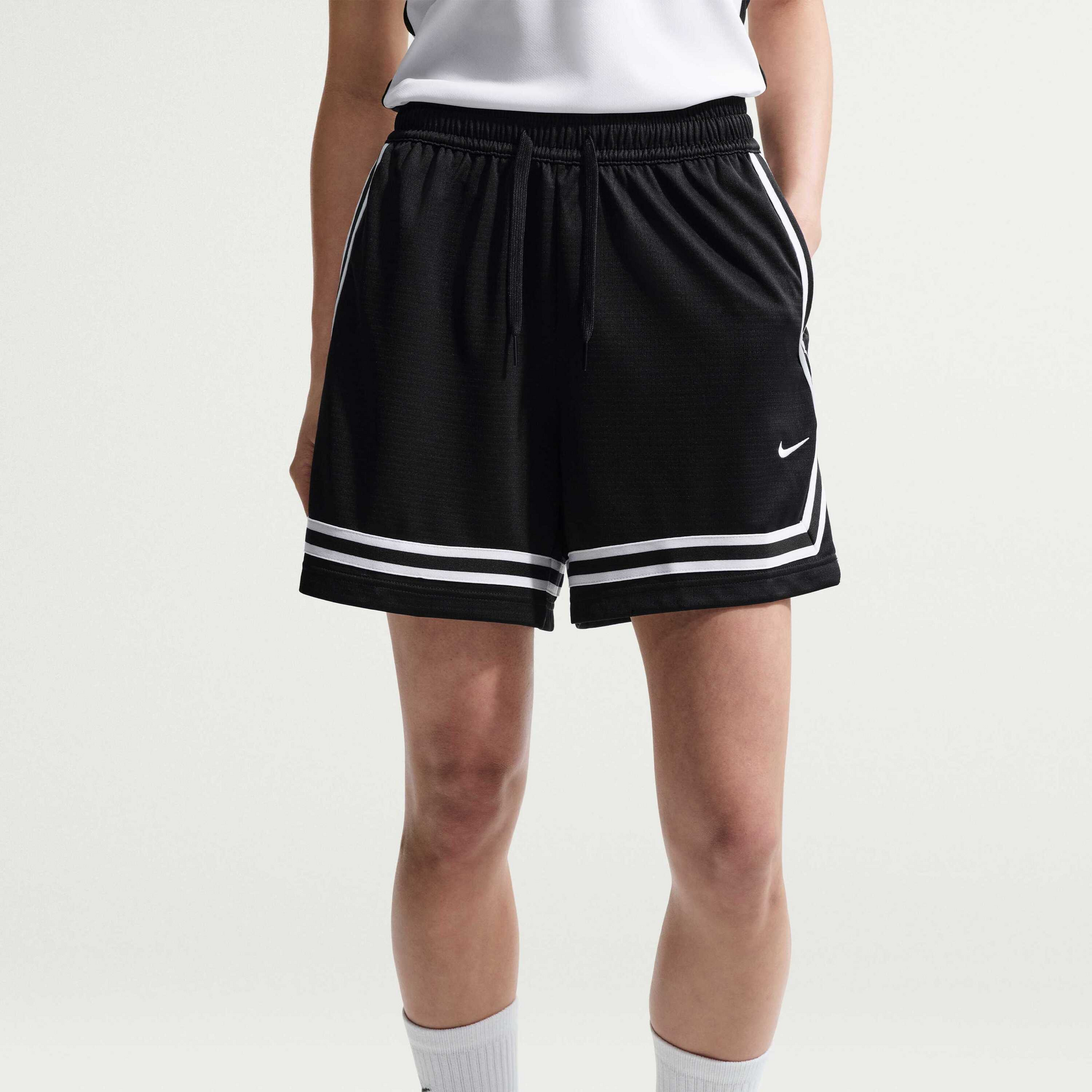 NIKE, Women's Dri-fit 12.5cm (approx.) Basketball Shorts Crossover