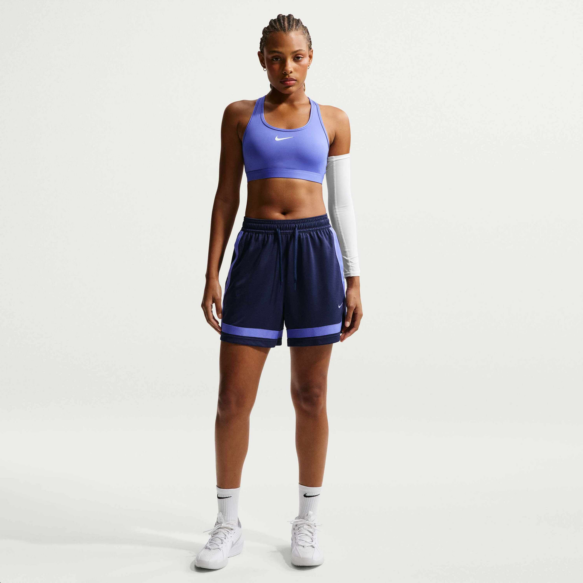 NIKE, Women's Dri-fit 12.5cm (approx.) Basketball Shorts Crossover