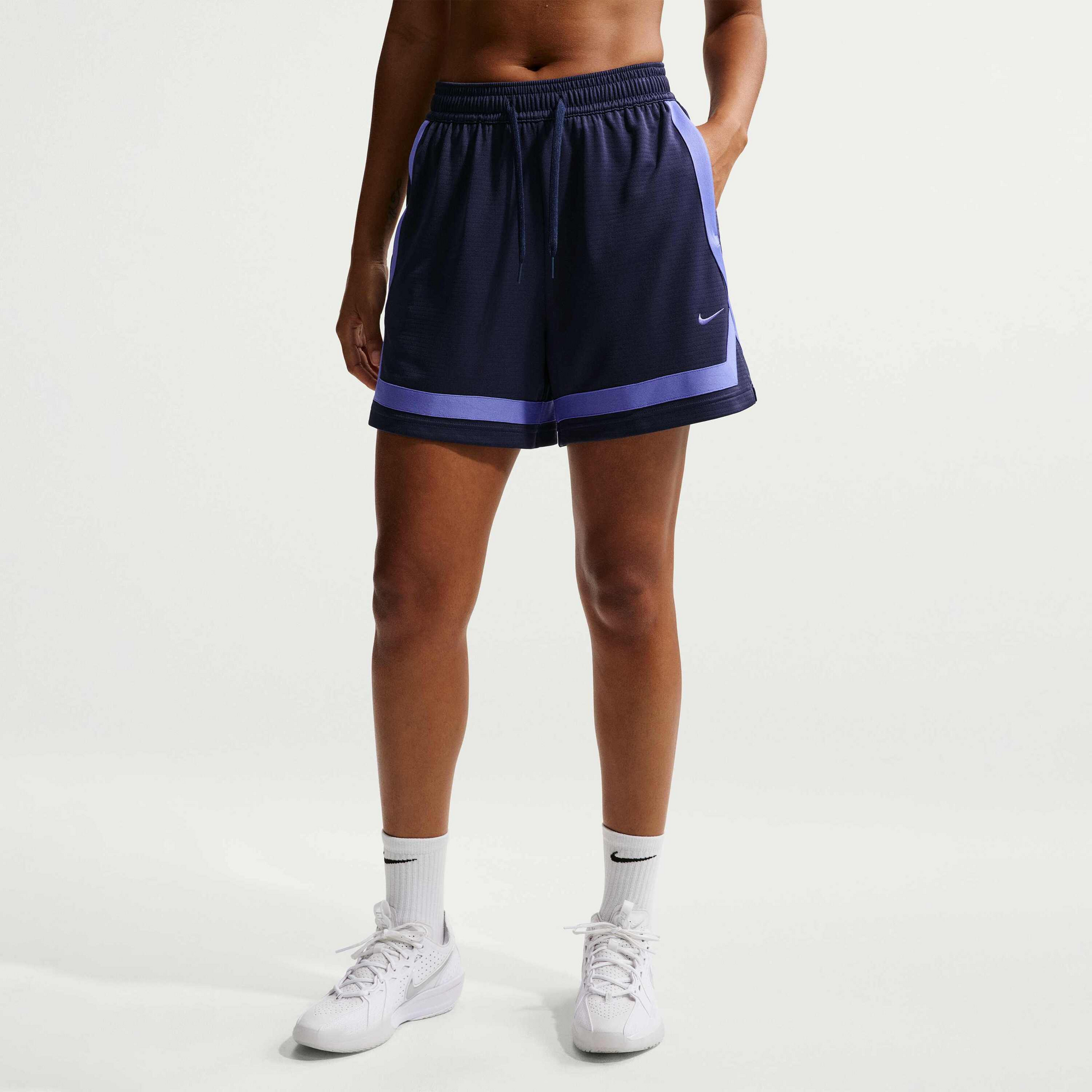 NIKE, Women's Dri-fit 12.5cm (approx.) Basketball Shorts Crossover