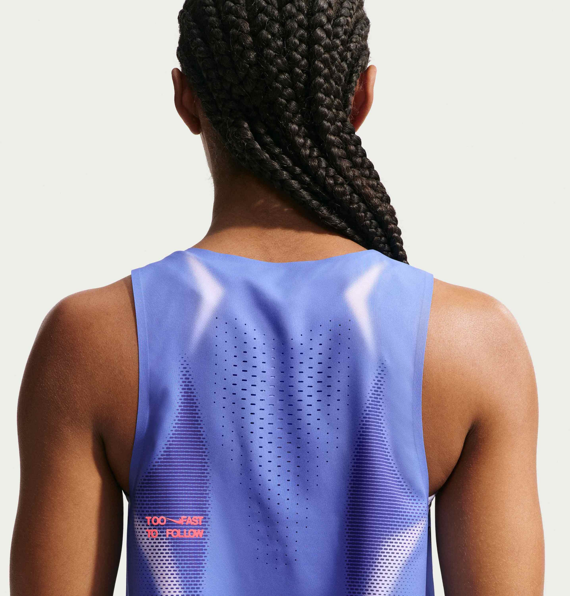 NIKE, Women's Dri-fit Adv Cropped Running Tank Top Aeroswift