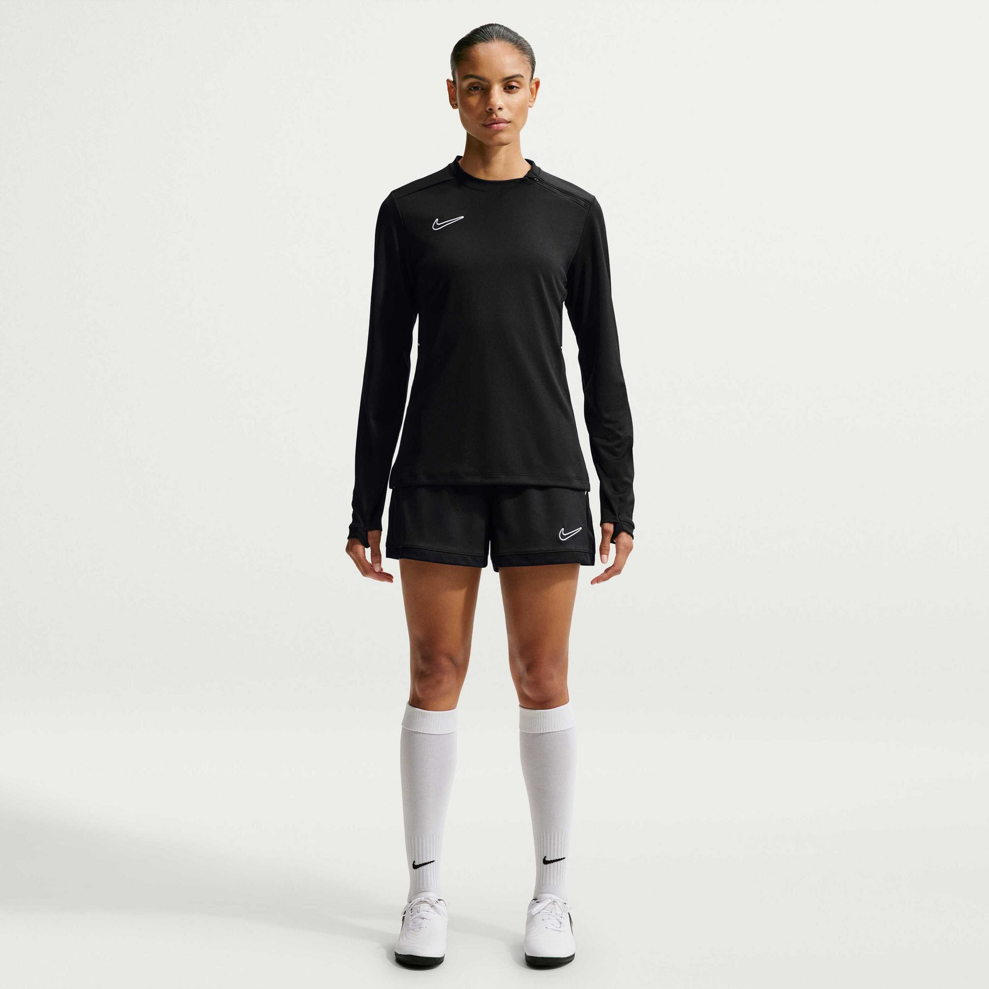 NIKE, Women's Dri-fit Crew-neck Long-sleeve Football Top Academy