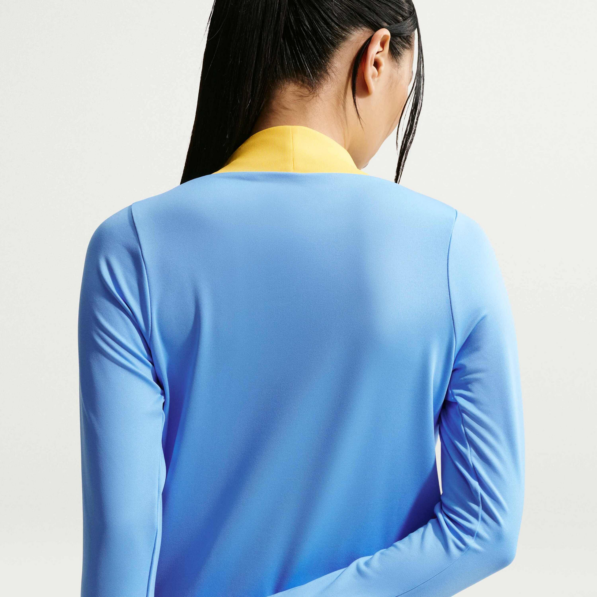 NIKE, Women's Dri-fit Football Knit Drill Top F.c. Barcelona Strike Fourth