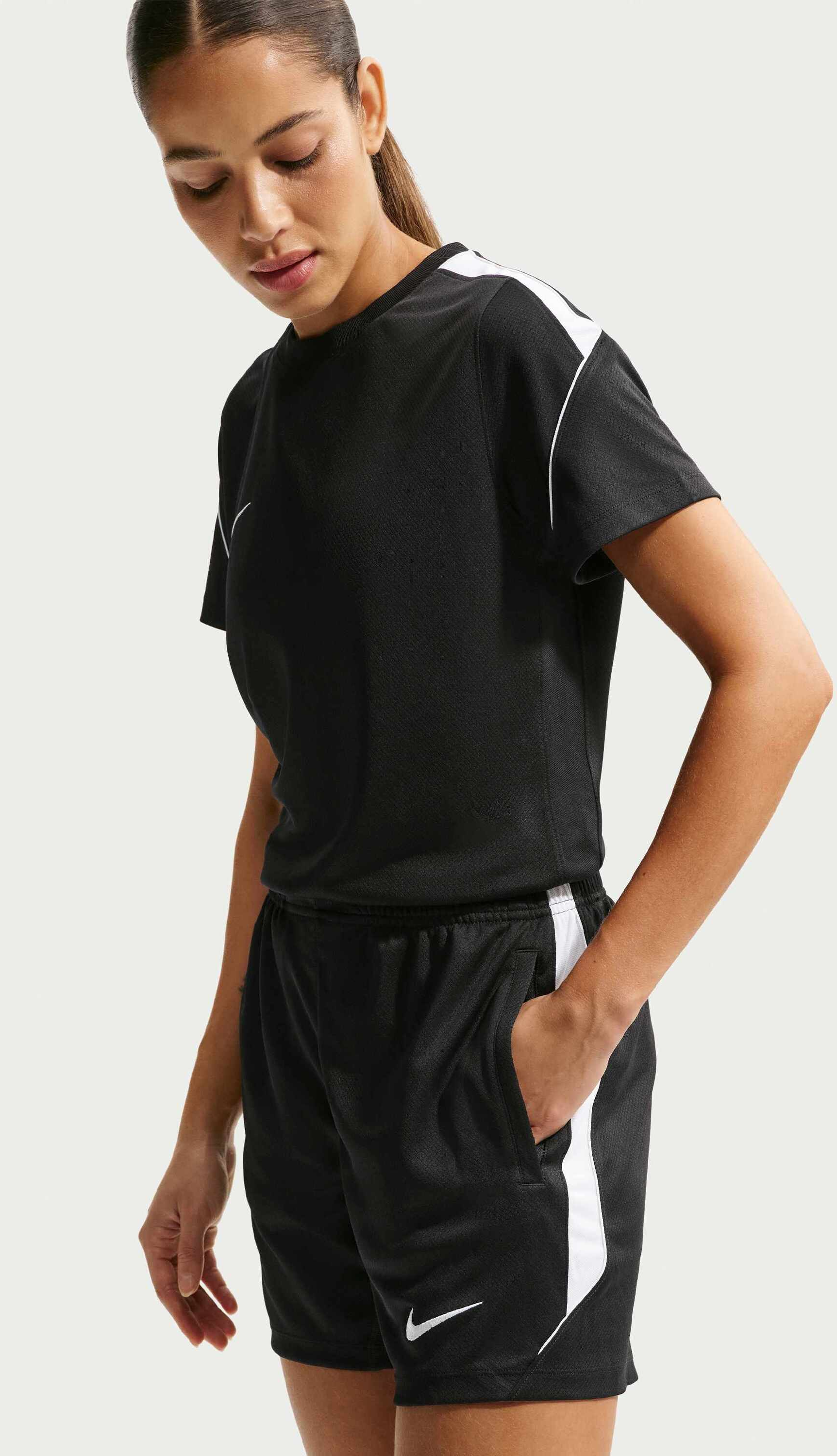 NIKE, Women's Dri-fit Football Knit Shorts Strike