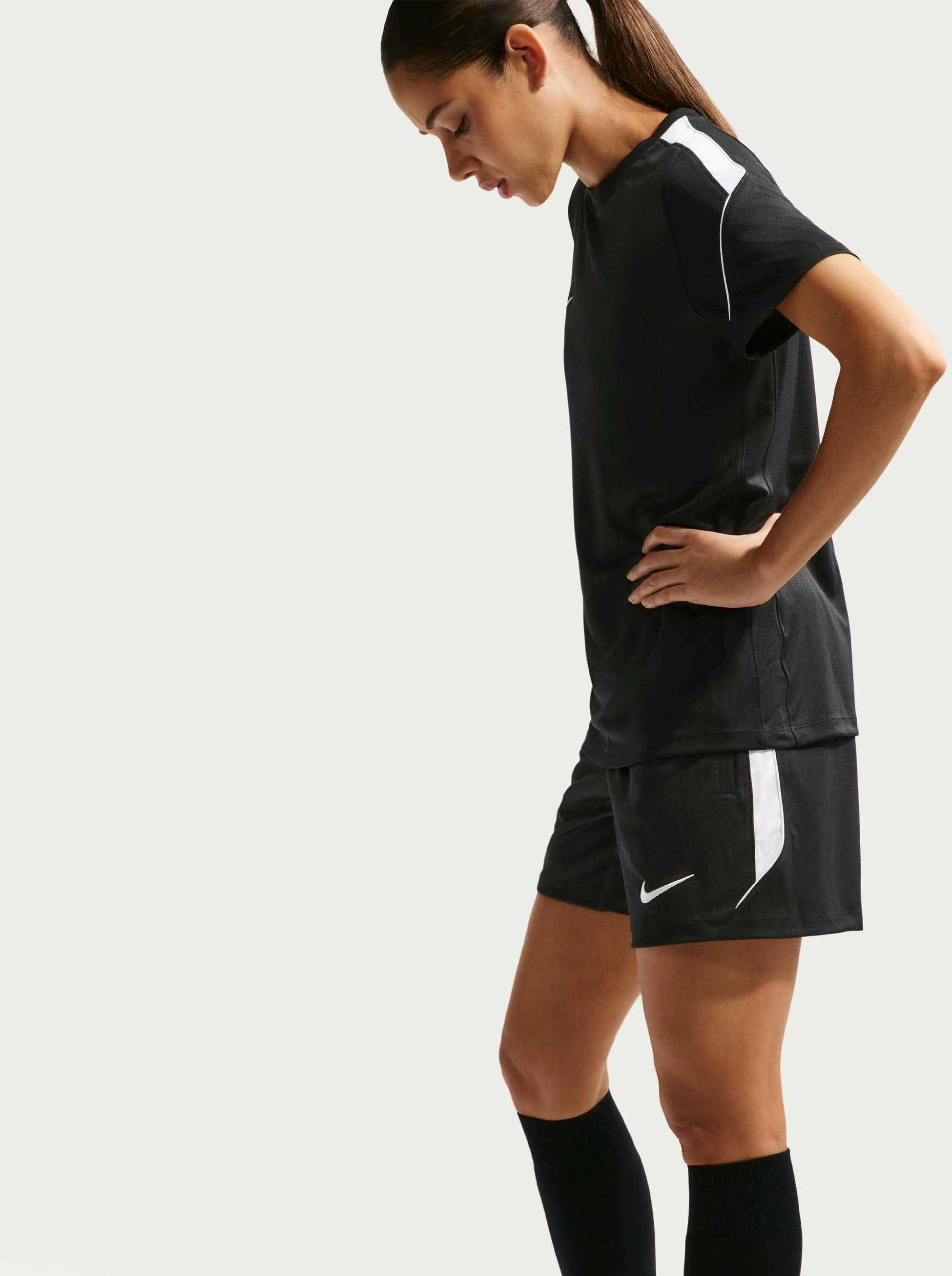 NIKE, Women's Dri-fit Football Knit Shorts Strike