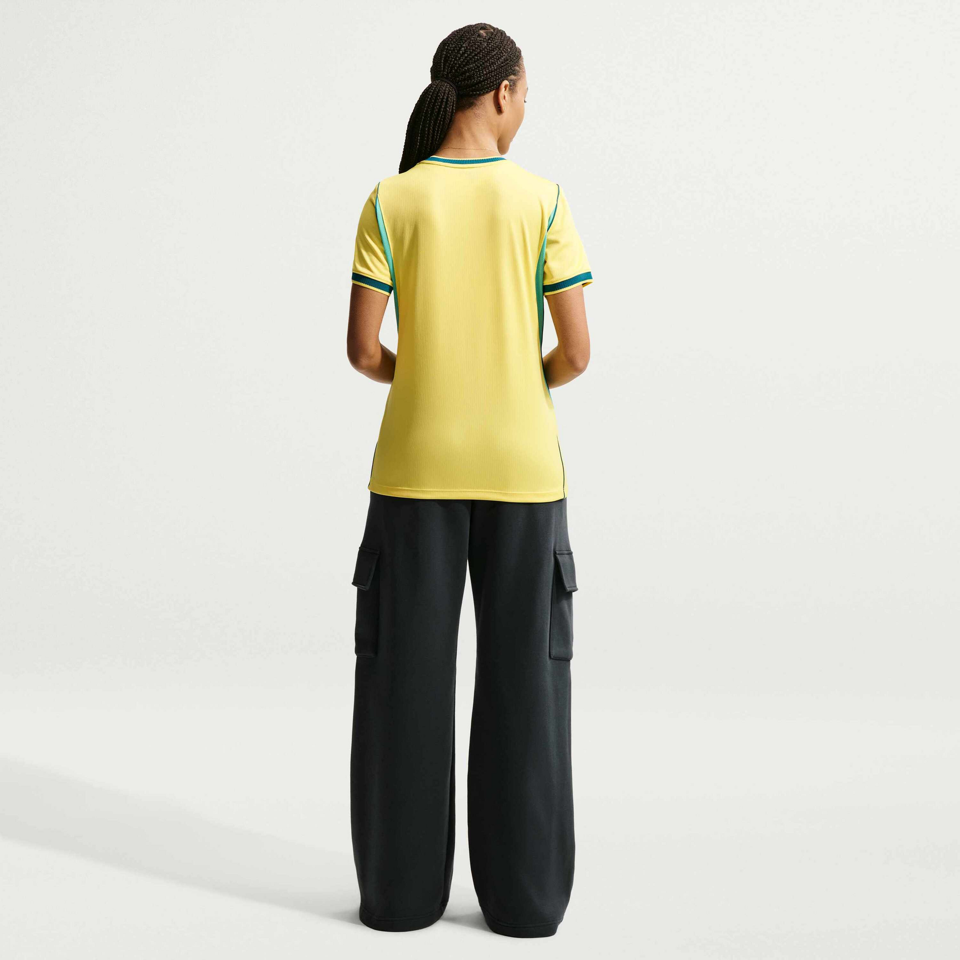 NIKE, Women's Dri-fit Football Replica Shirt Brazil 2026 Stadium Home