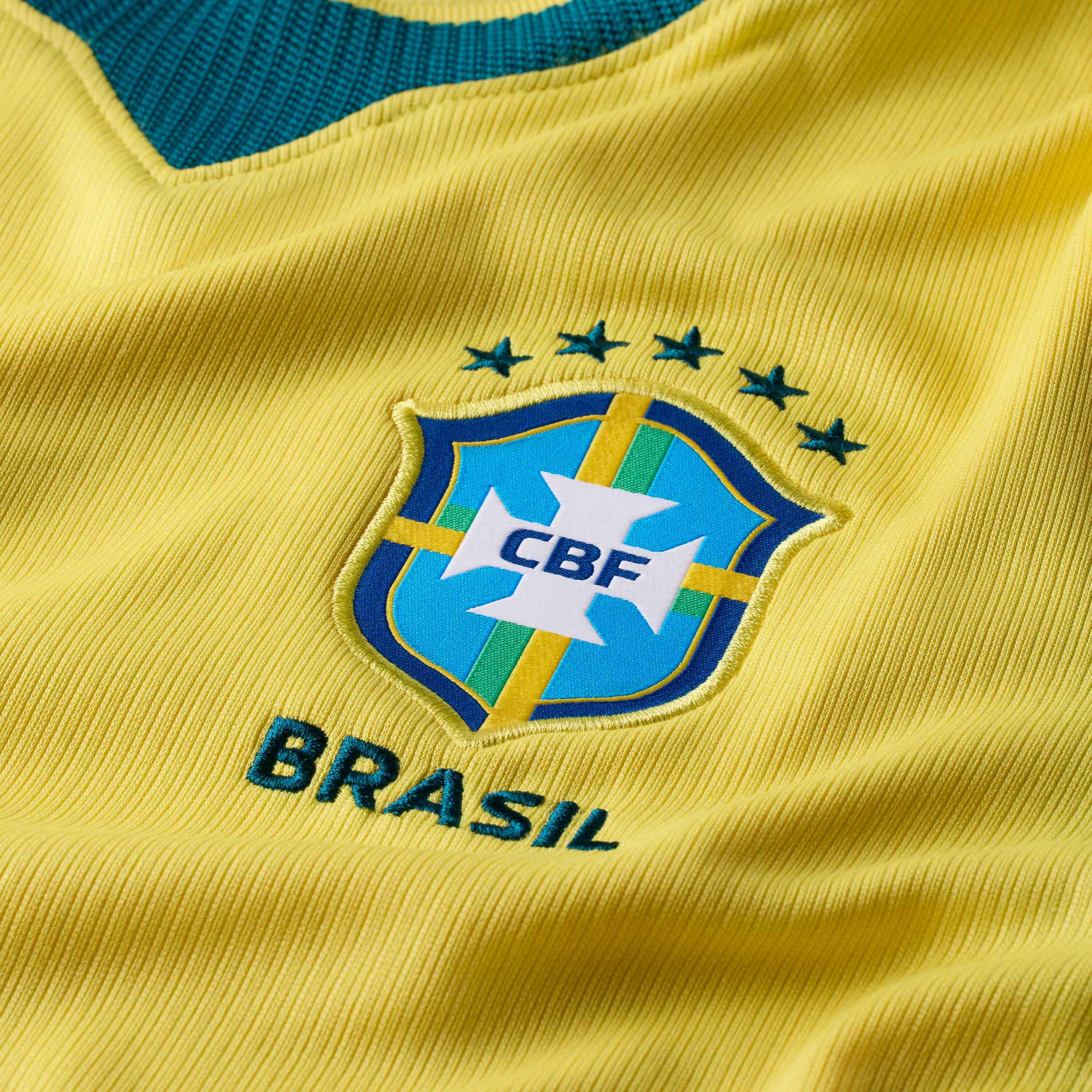 NIKE, Women's Dri-fit Football Replica Shirt Brazil 2026 Stadium Home