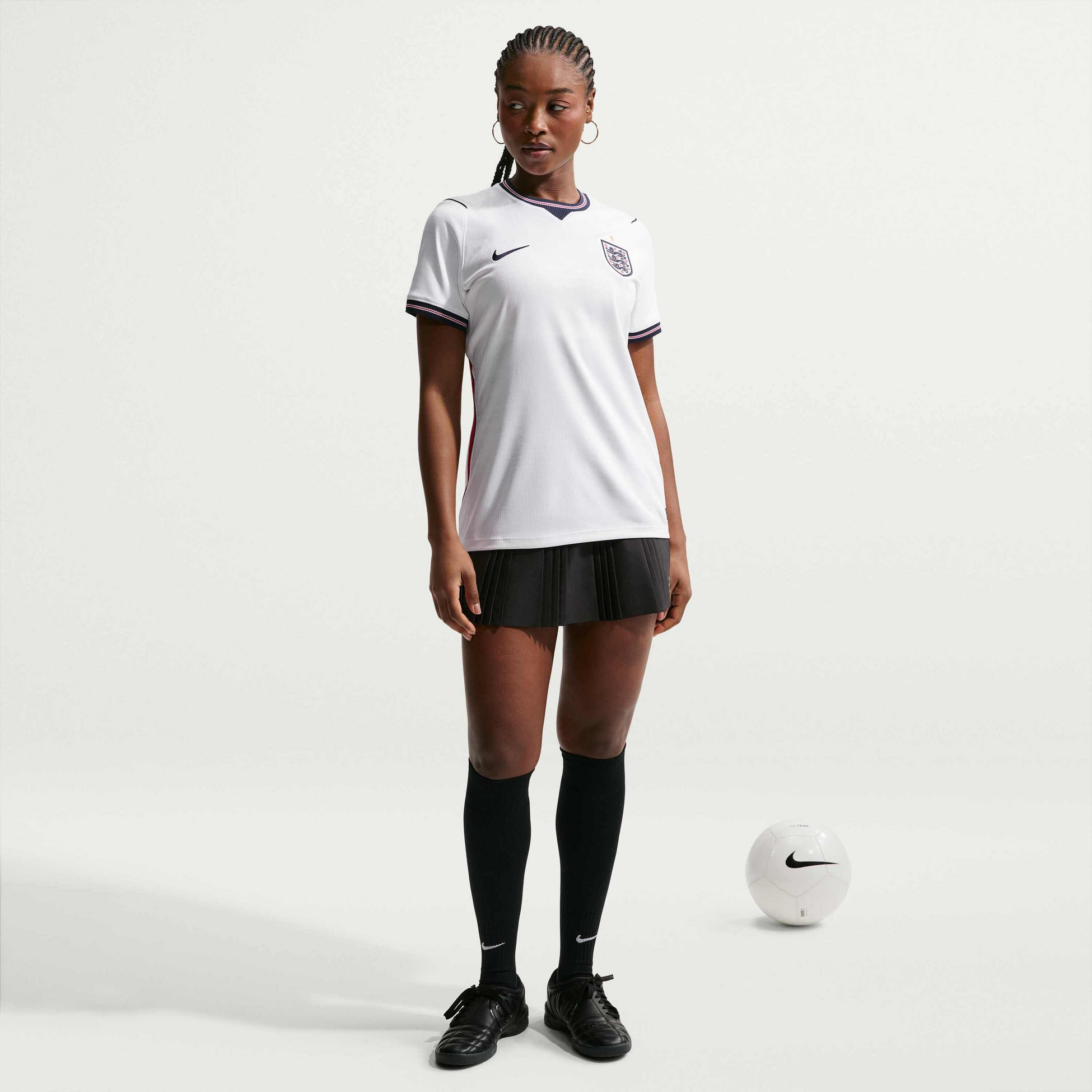 NIKE, Women's Dri-fit Football Replica Shirt England 2026 Stadium Home