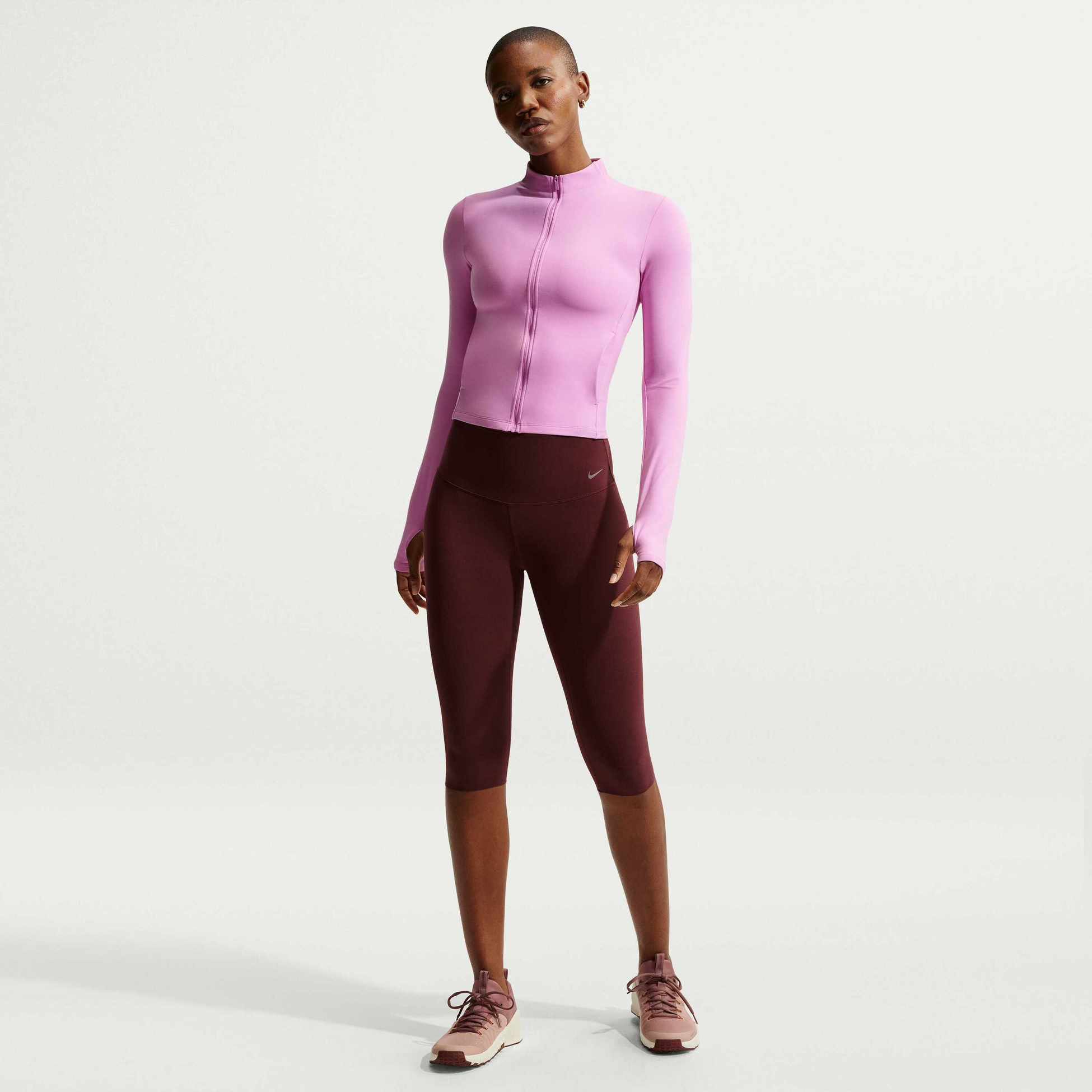 NIKE, Women's Dri-fit Full-zip Jacket Zenvy