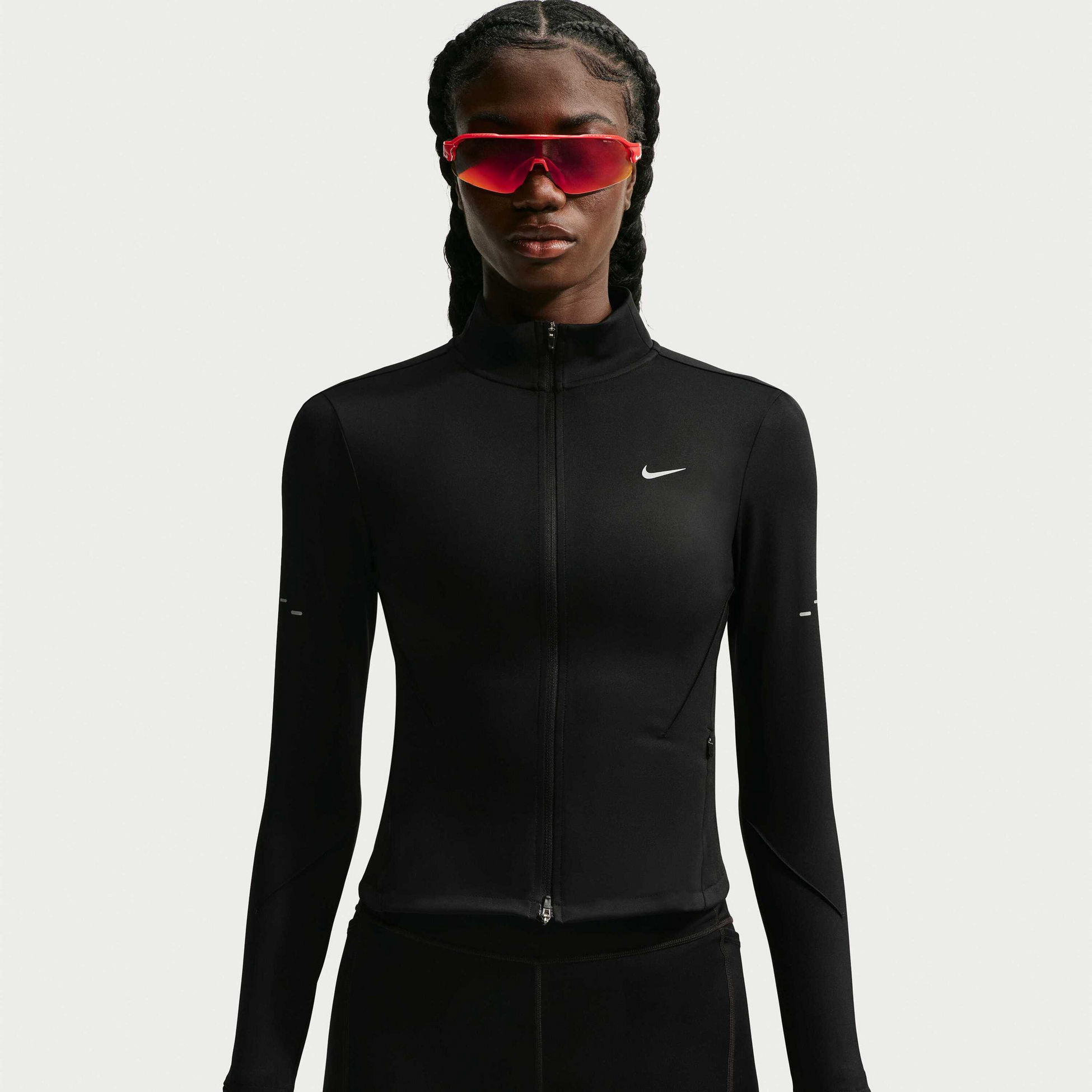 NIKE, Women's Dri-fit Full-zip Running Jacket Swift