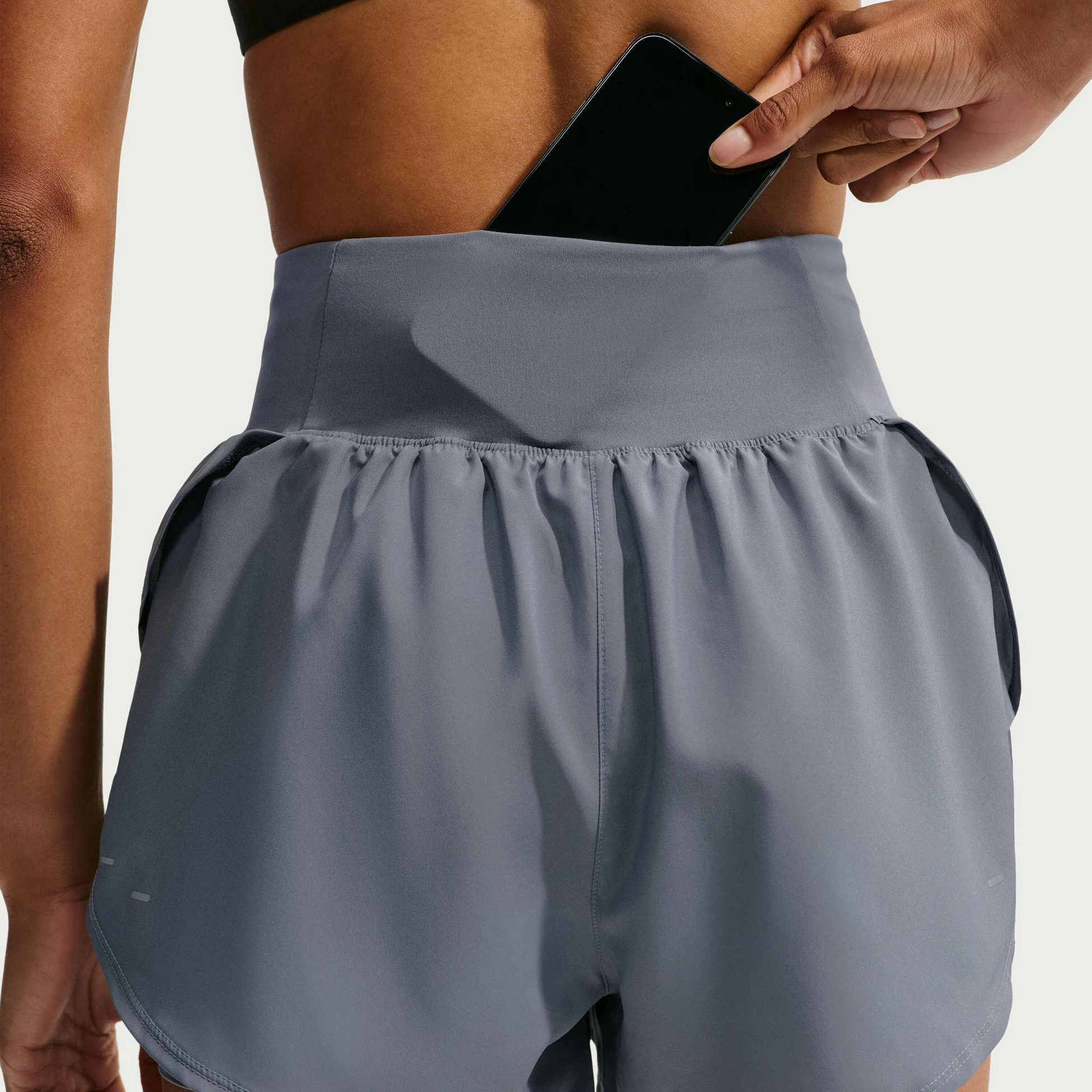 NIKE, Women's Dri-fit High-waisted 2-in-1 Running Shorts Flow