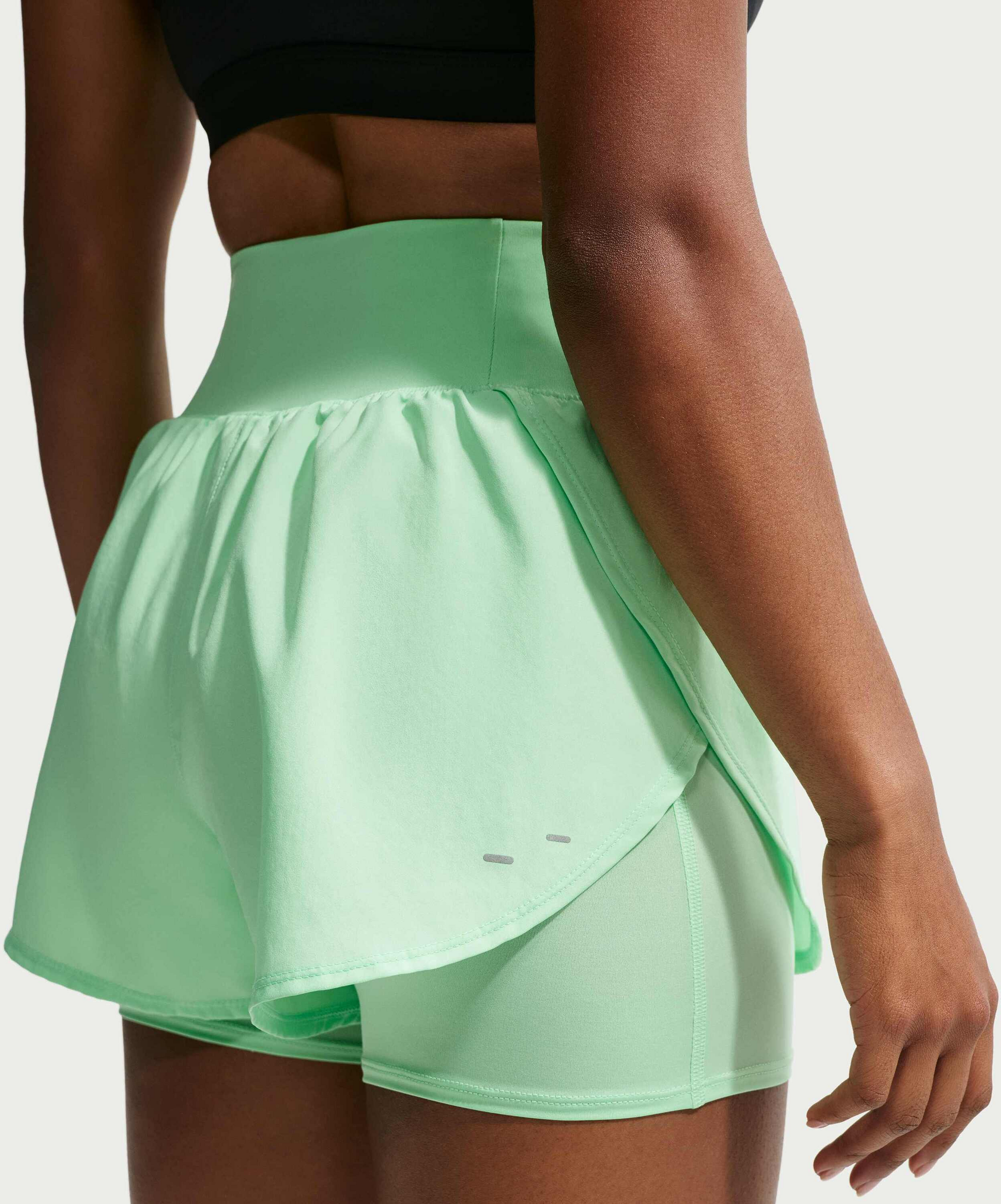 NIKE, Women's Dri-fit High-waisted 2-in-1 Running Shorts Flow