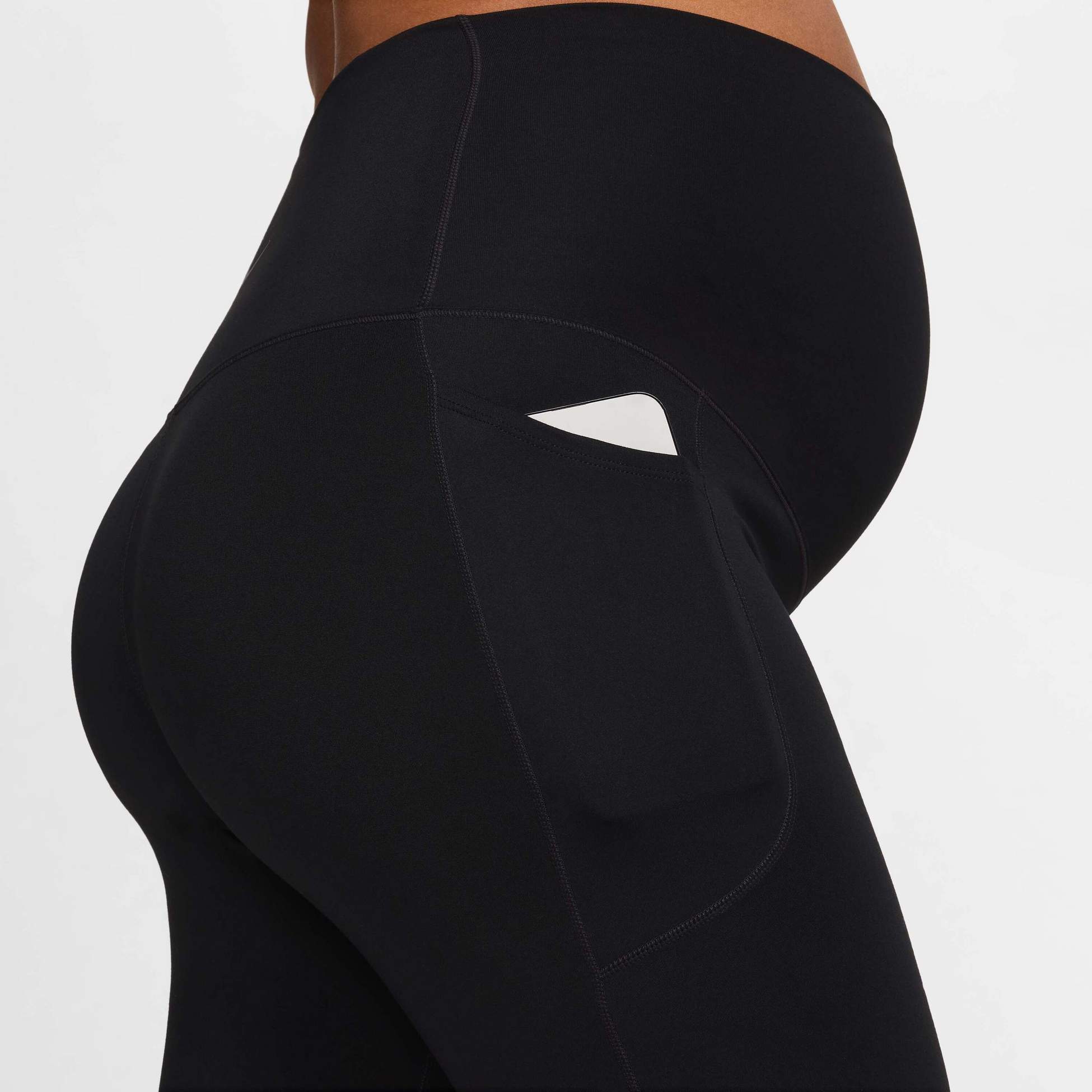 NIKE, Women's Dri-fit High-waisted 20.5cm (approx.) Biker Shorts With Pockets (maternity) (m) One