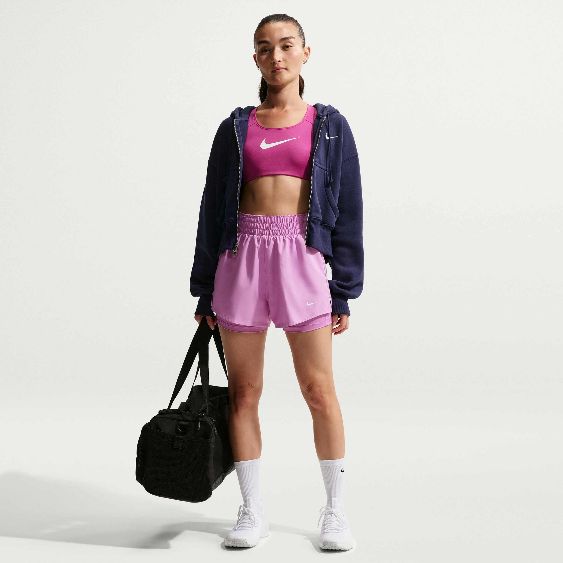 NIKE, Women's Dri-fit High-waisted 8cm (approx.) 2-in-1 Shorts One