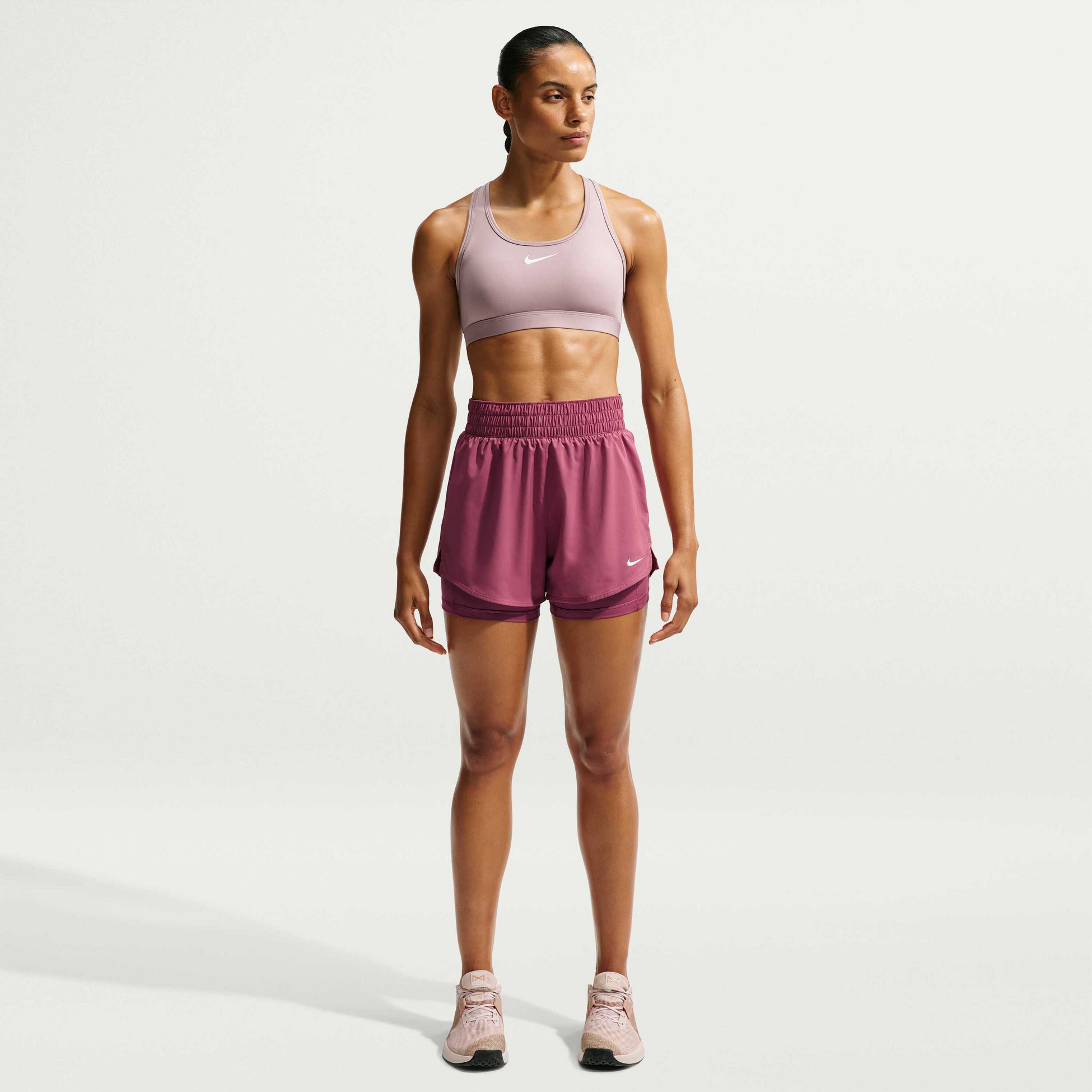 NIKE, Women's Dri-fit High-waisted 8cm (approx.) 2-in-1 Shorts One