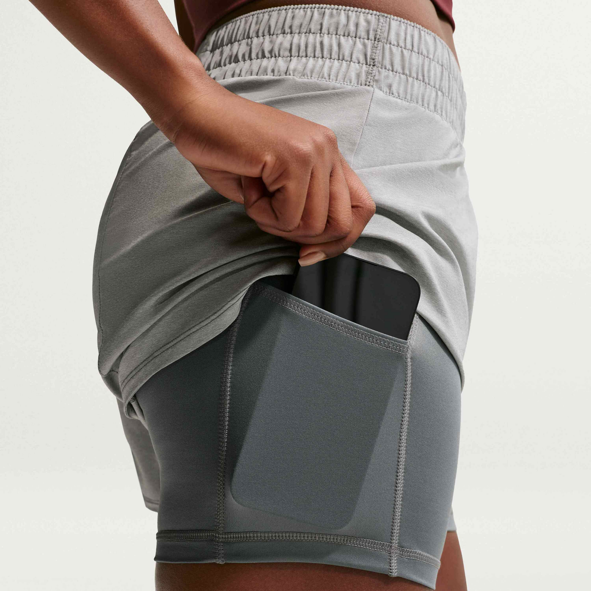 NIKE, Women's Dri-fit High-waisted 8cm (approx.) 2-in-1 Shorts One