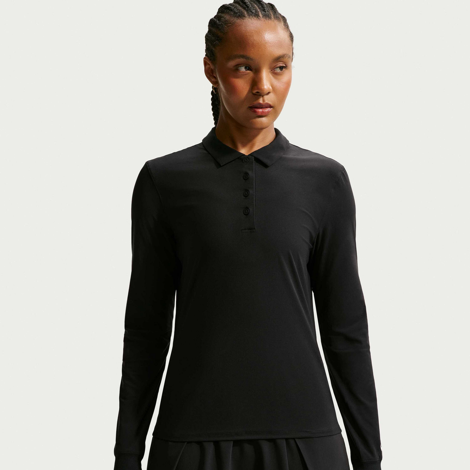 NIKE, Women's Dri-fit Long-sleeve Polo Victory