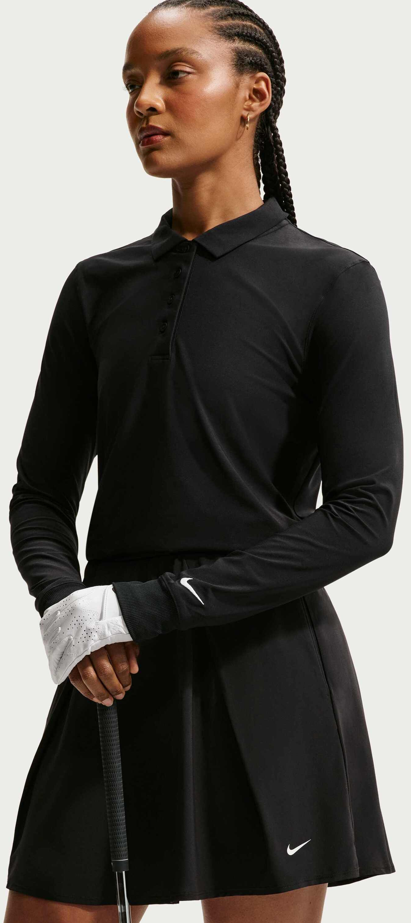 NIKE, Women's Dri-fit Long-sleeve Polo Victory