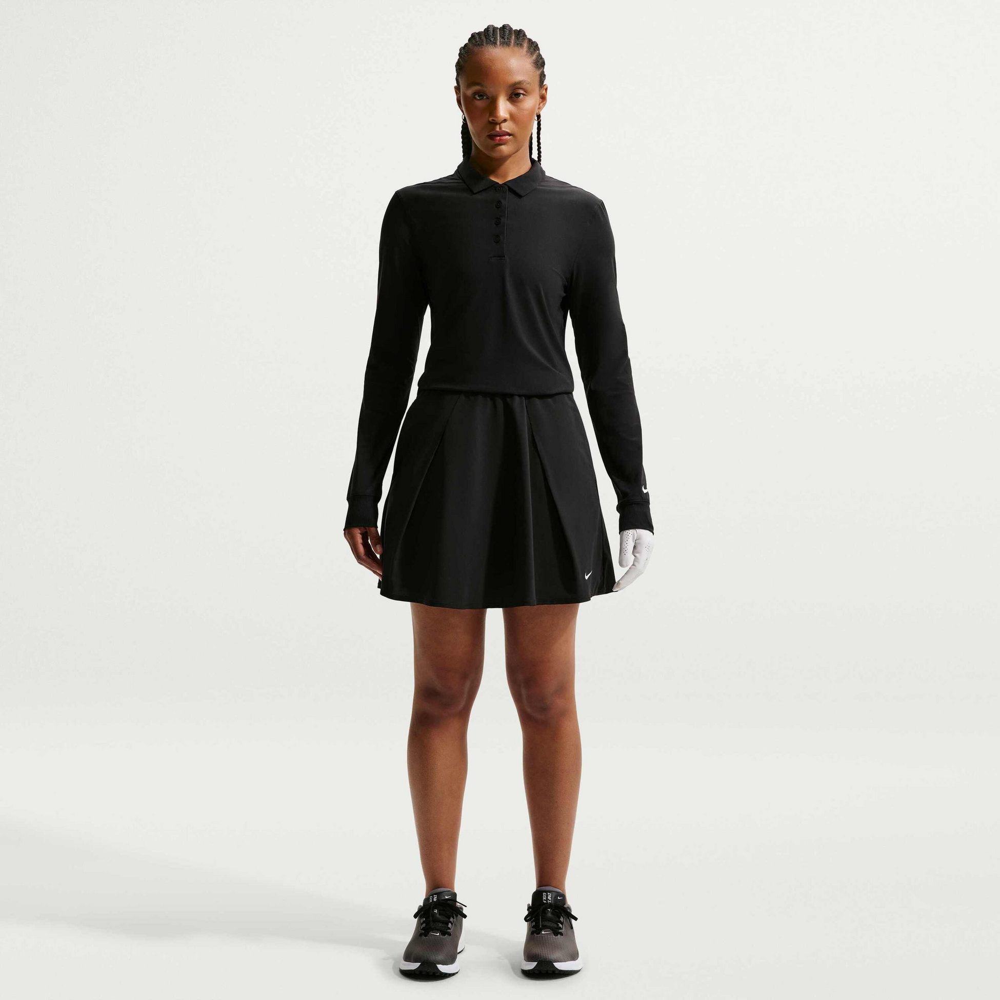 NIKE, Women's Dri-fit Long-sleeve Polo Victory