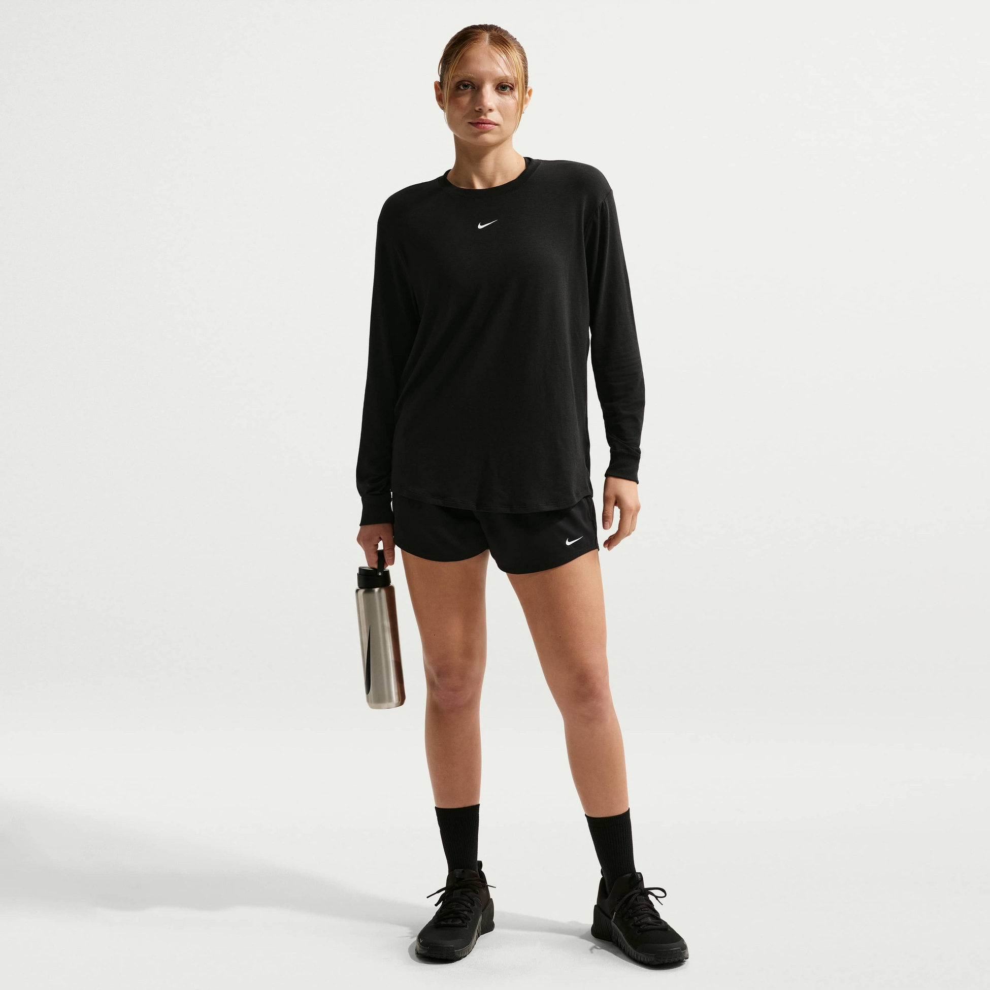 NIKE, Women's Dri-fit Long-sleeve Top One Relaxed