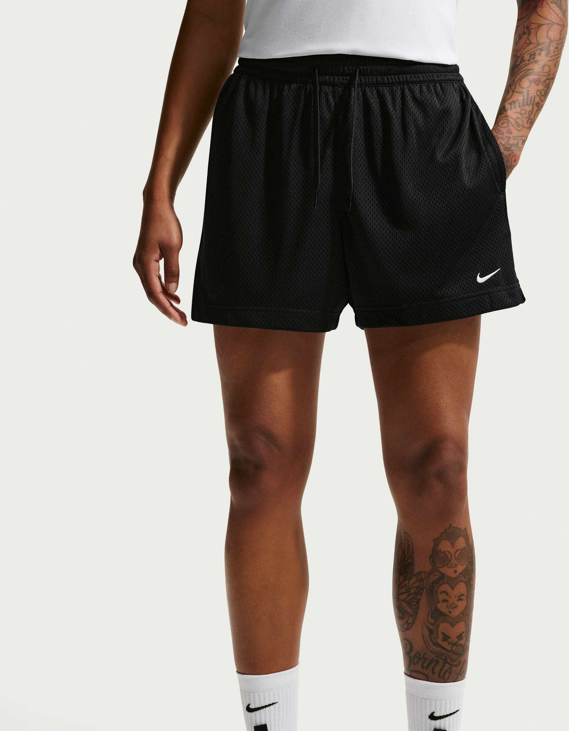 NIKE, Women's Dri-fit Mesh Basketball Shorts Essential