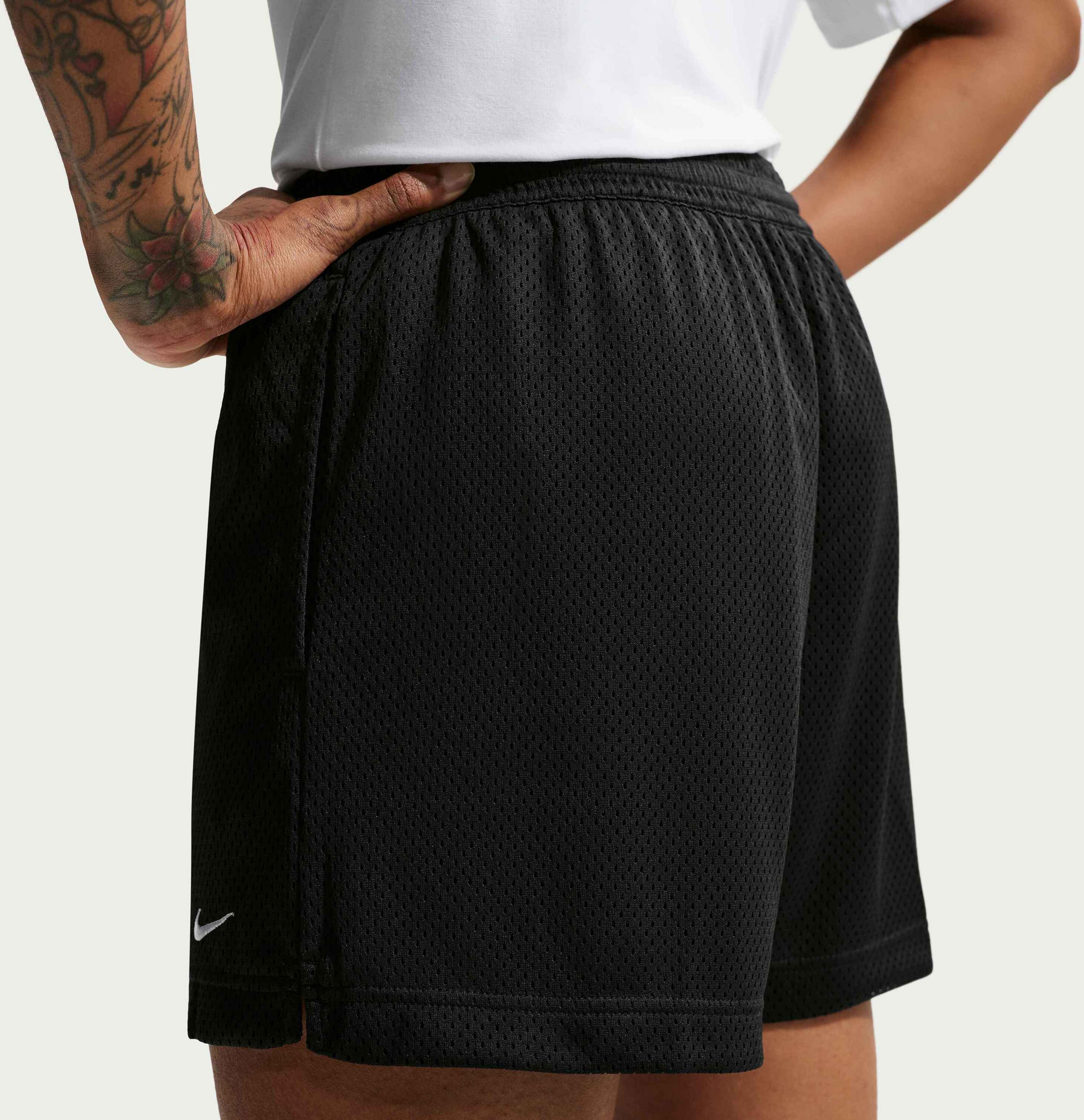 NIKE, Women's Dri-fit Mesh Basketball Shorts Essential